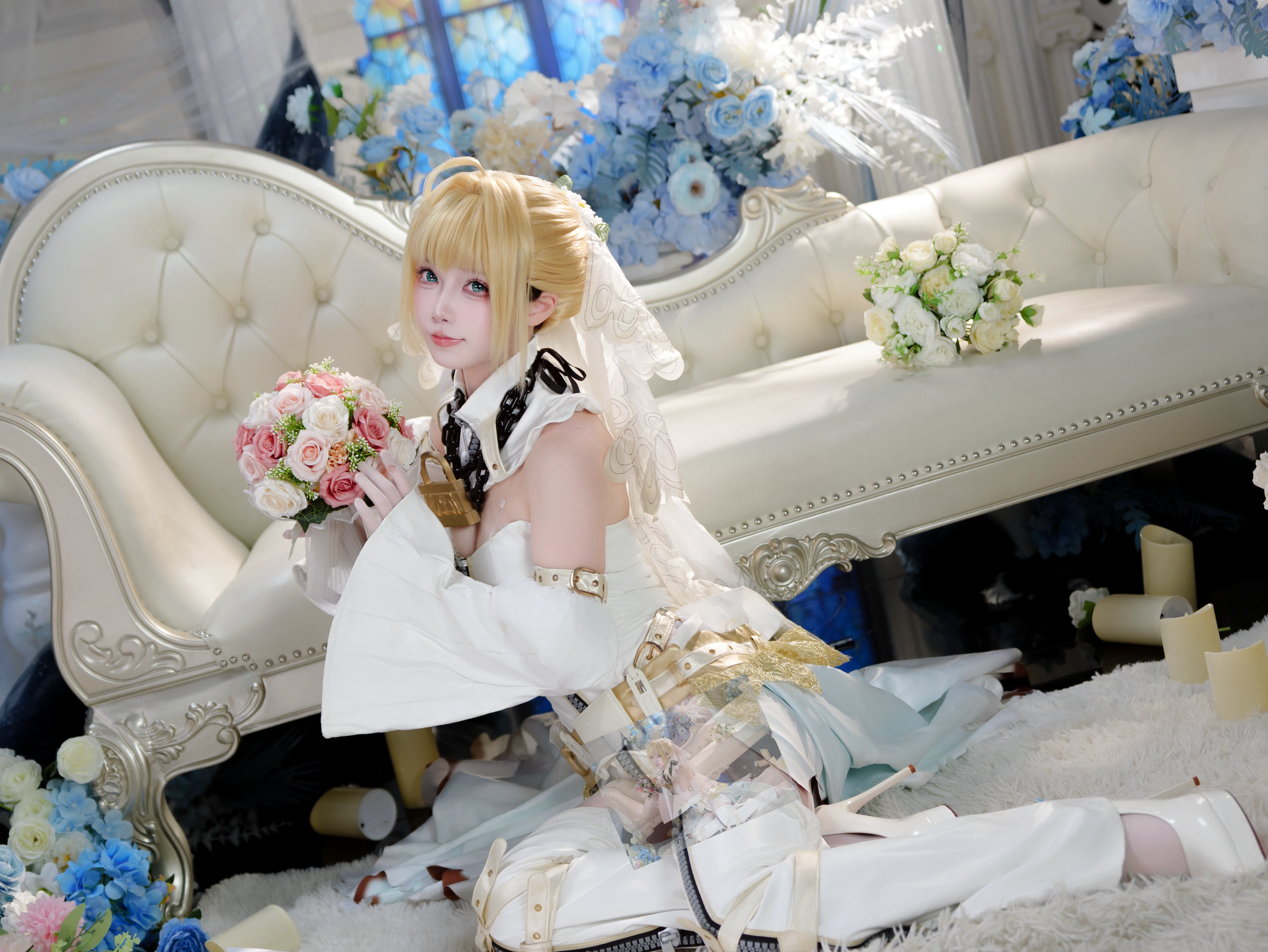 [Nero Cosplay] The Roman Emperor's White Wedding - Image 9