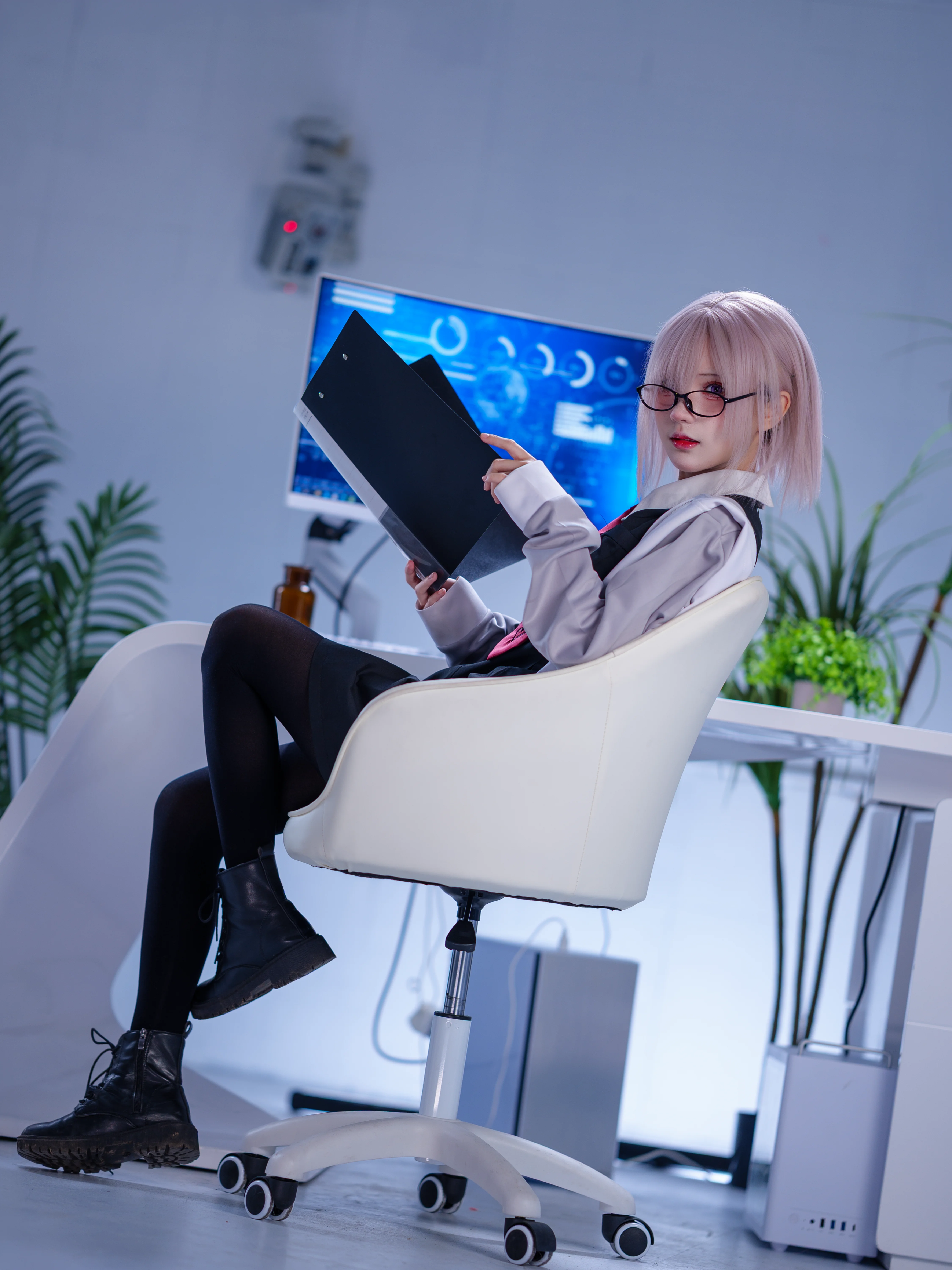 【マシュコスプレ】Fate/Grand Orderの穏やかな日常、後輩の優しい横顔 - 11 枚目