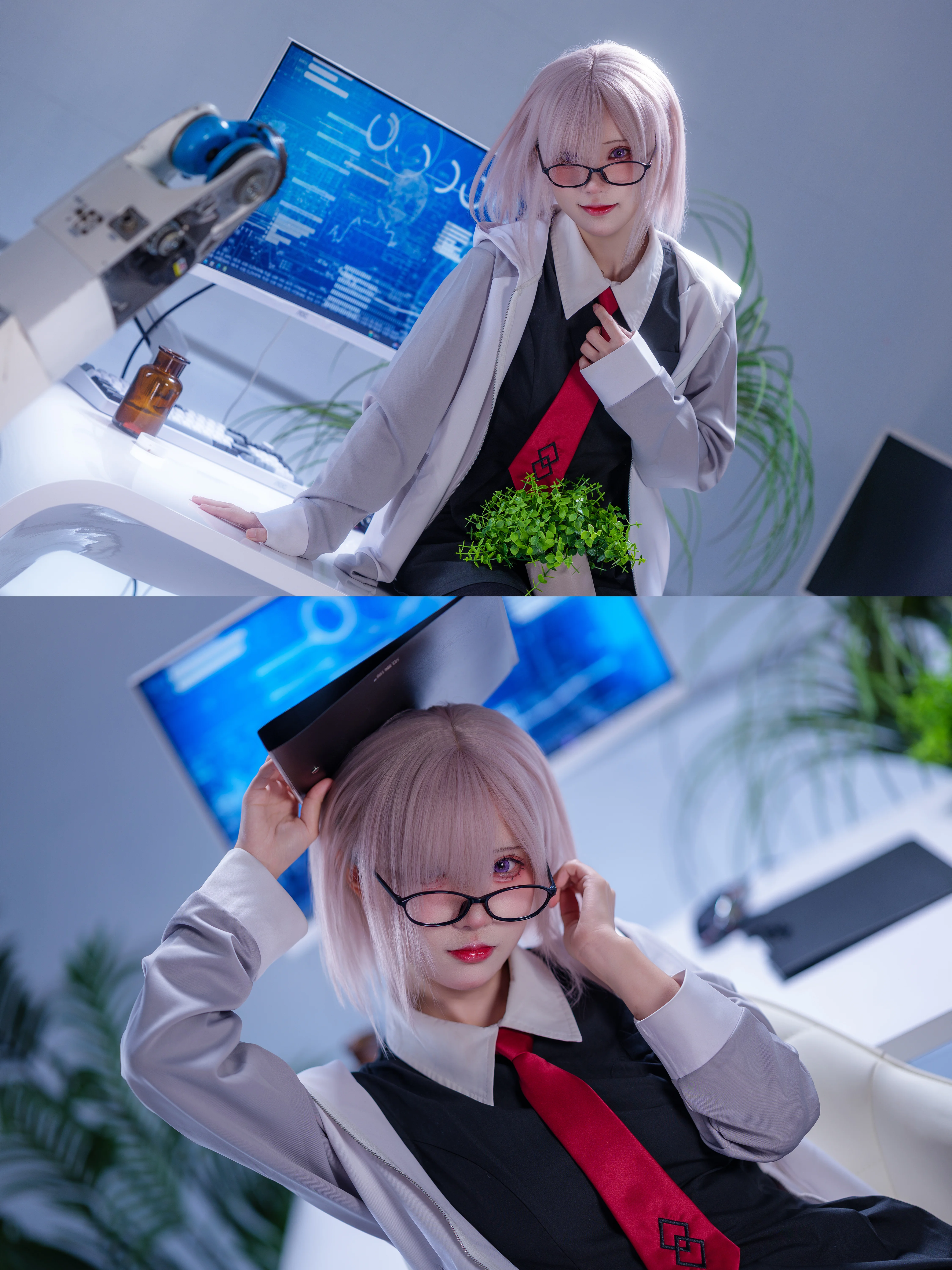 【マシュコスプレ】Fate/Grand Orderの穏やかな日常、後輩の優しい横顔 - 2 枚目