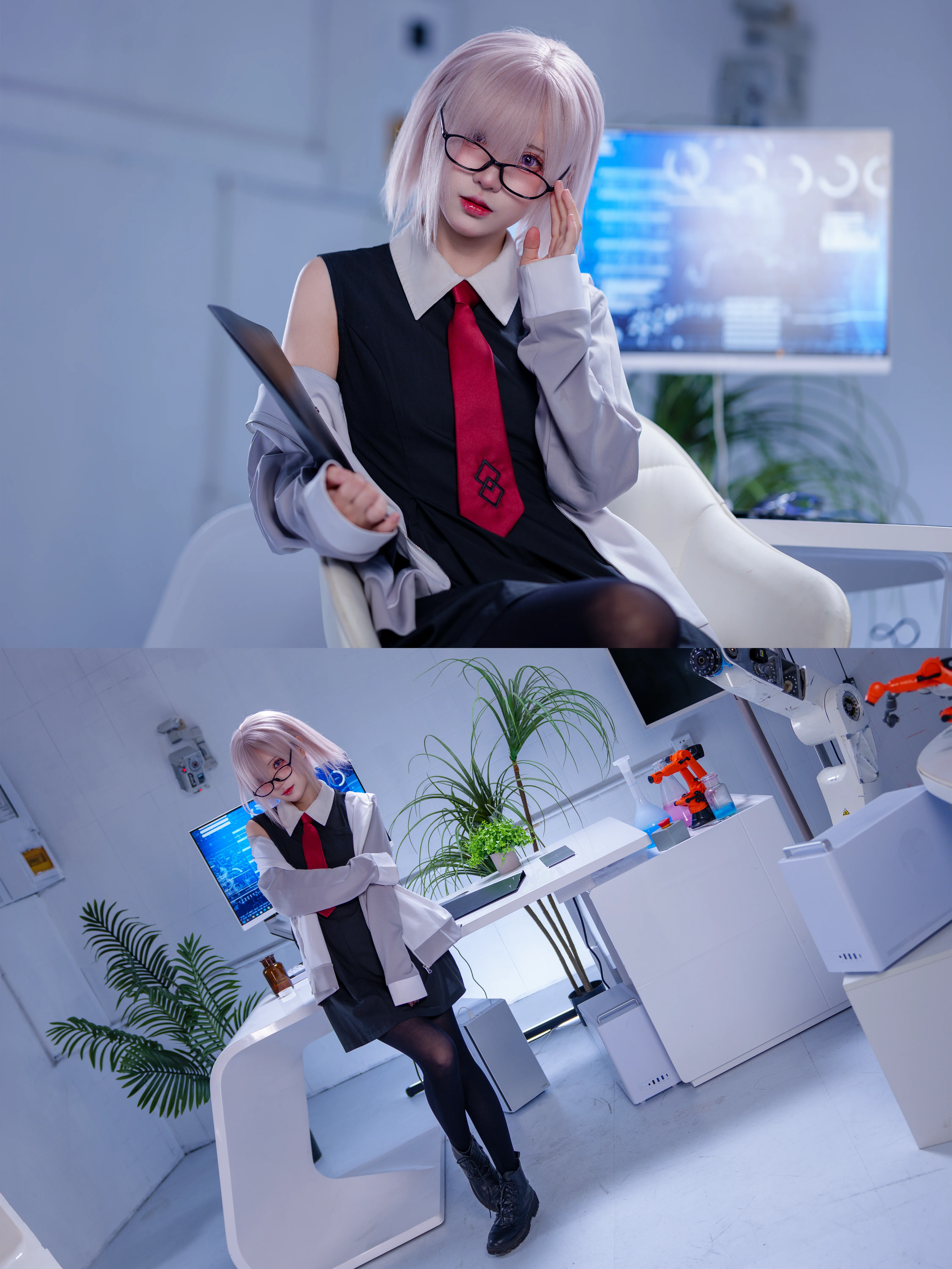 【マシュコスプレ】Fate/Grand Orderの穏やかな日常、後輩の優しい横顔 - 3 枚目