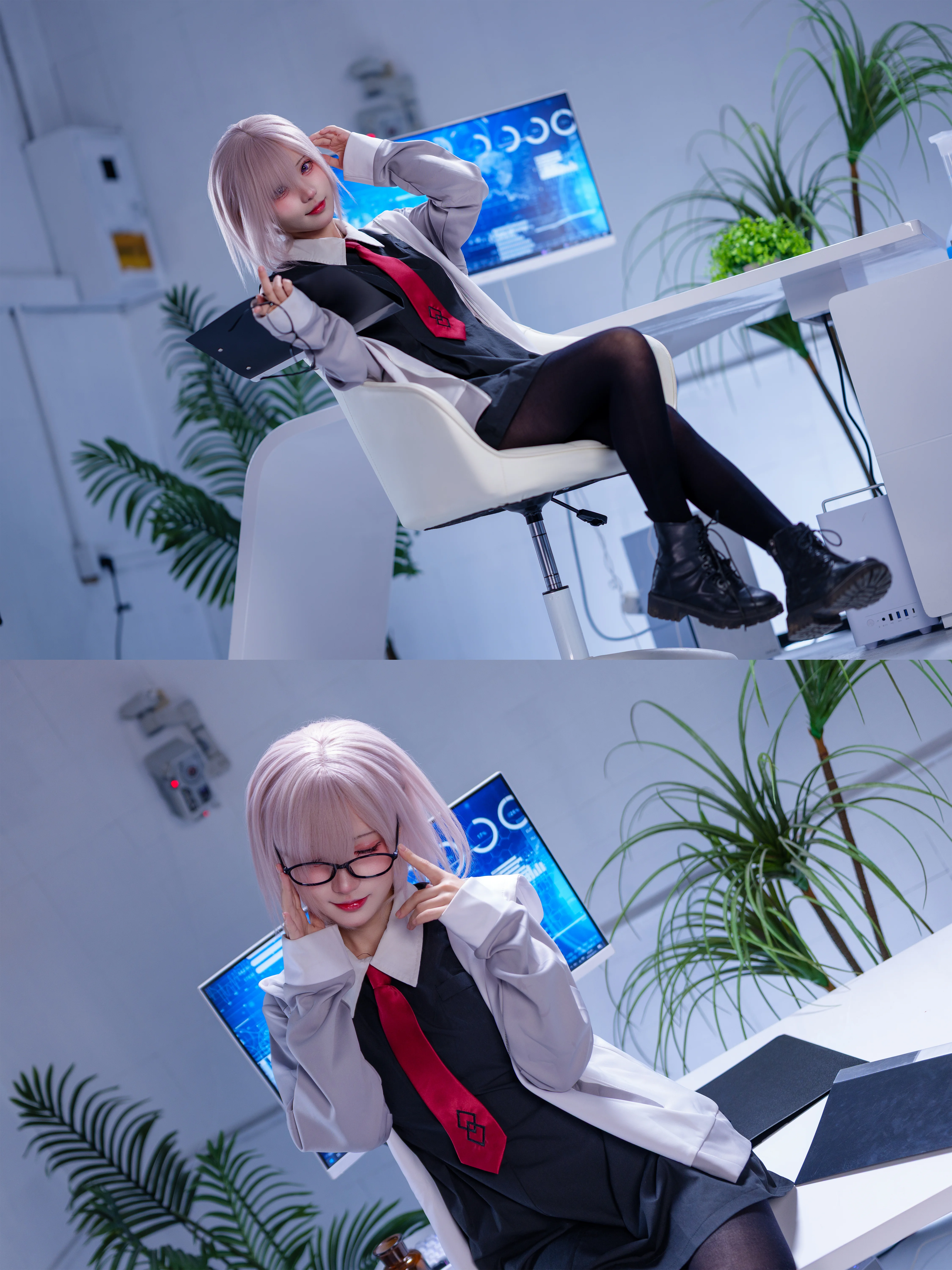 【マシュコスプレ】Fate/Grand Orderの穏やかな日常、後輩の優しい横顔 - 4 枚目