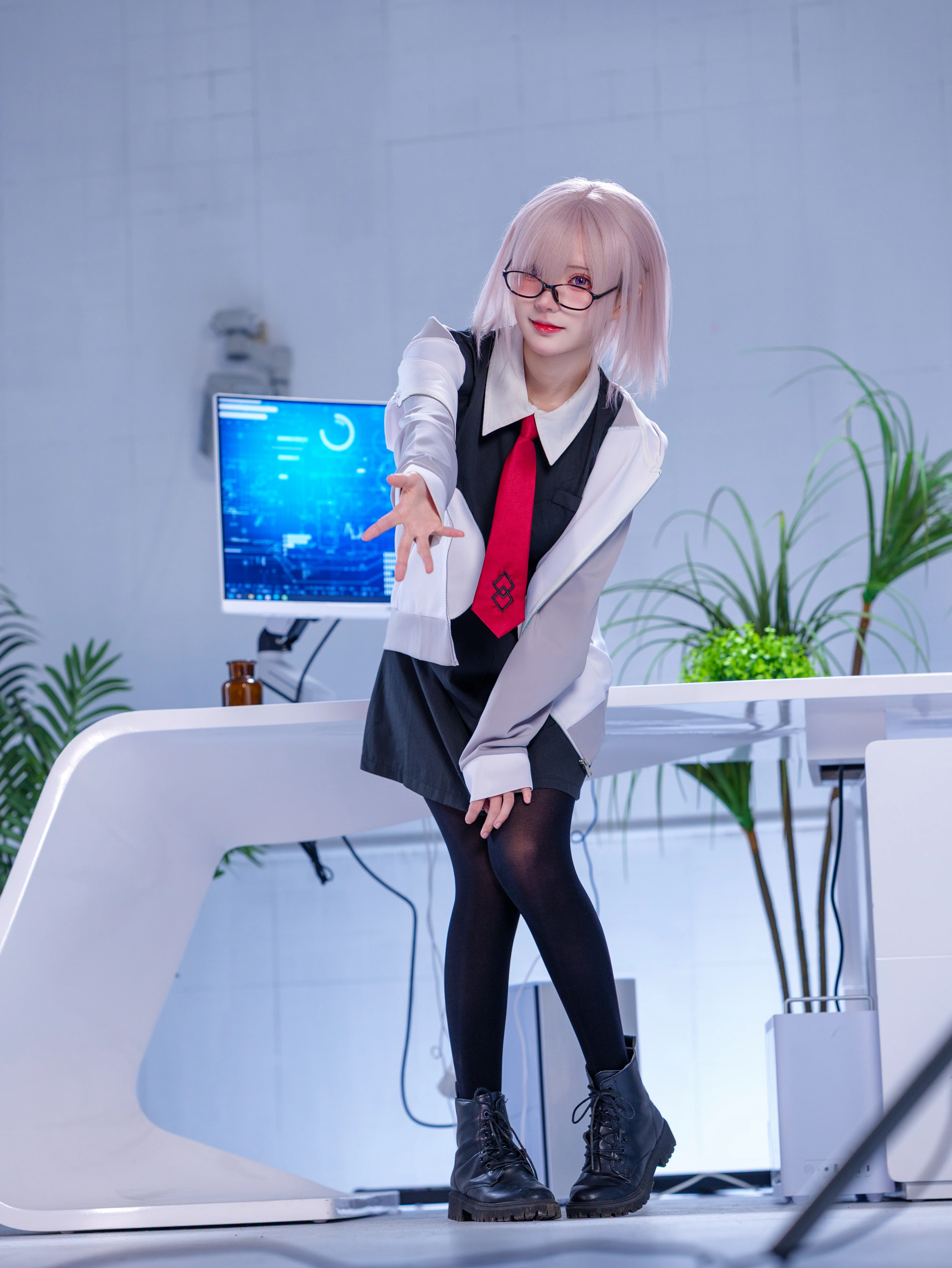 【マシュコスプレ】Fate/Grand Orderの穏やかな日常、後輩の優しい横顔 - 6 枚目