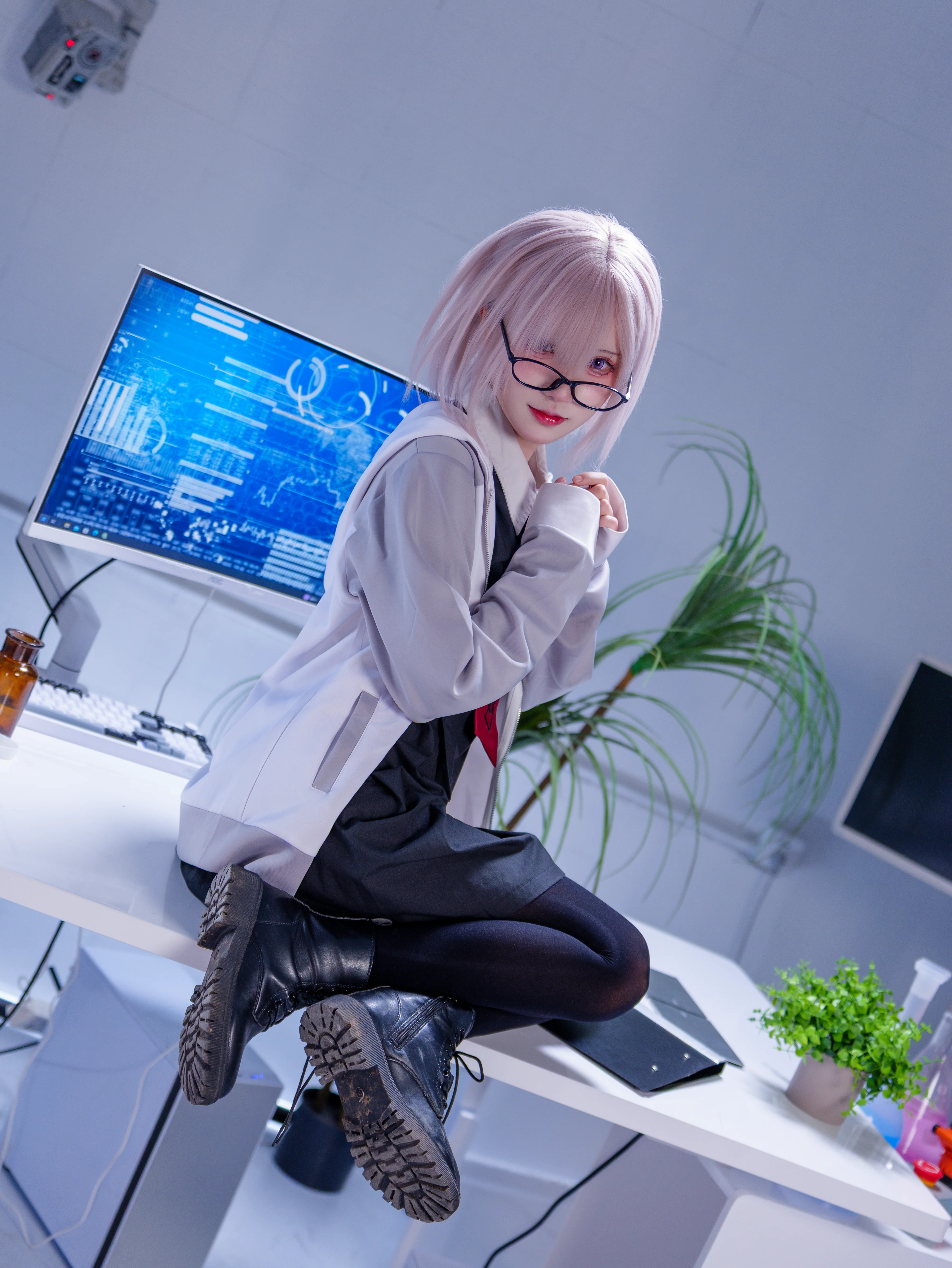 【マシュコスプレ】Fate/Grand Orderの穏やかな日常、後輩の優しい横顔 - 7 枚目