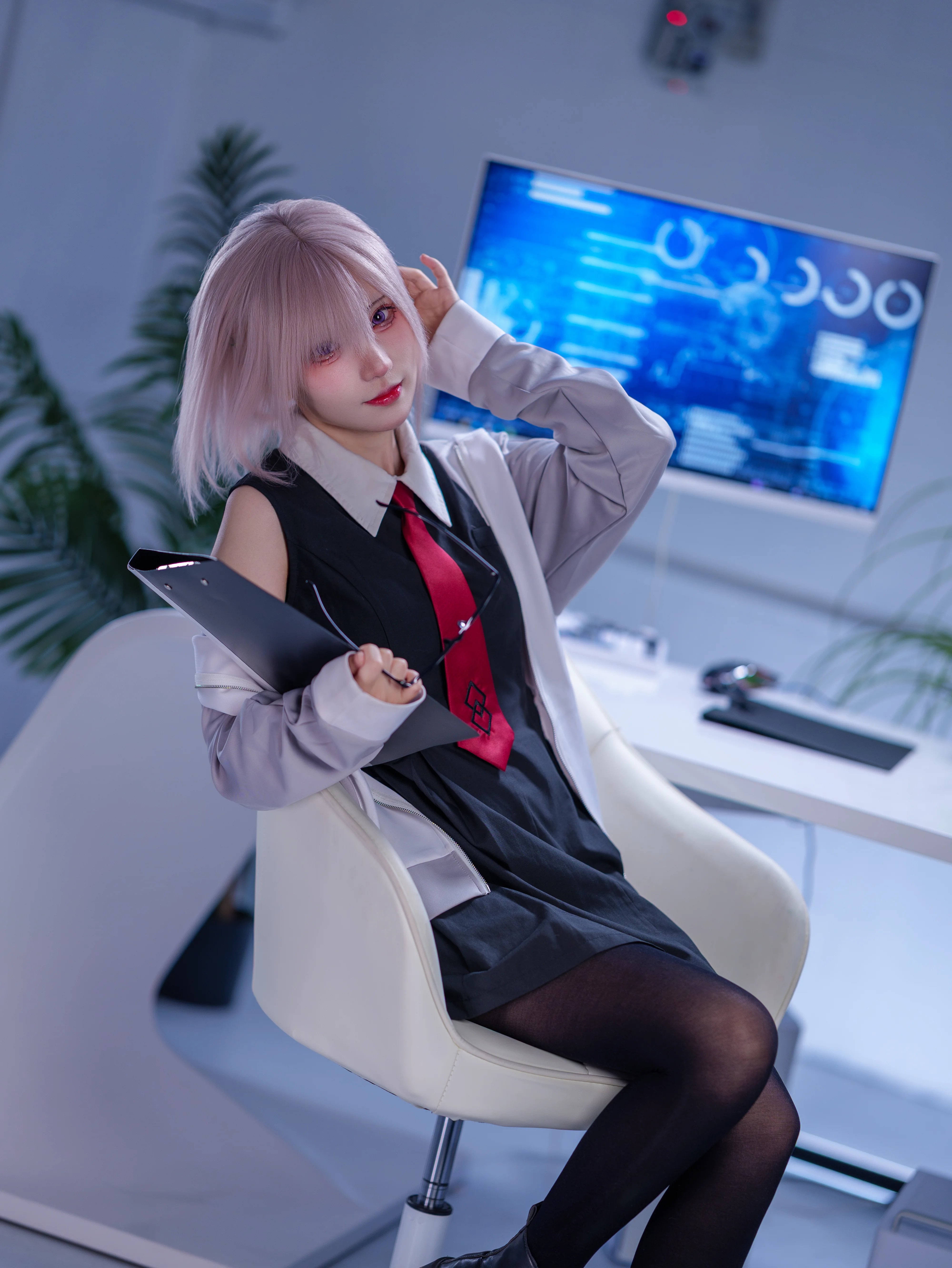 【マシュコスプレ】Fate/Grand Orderの穏やかな日常、後輩の優しい横顔 - 8 枚目