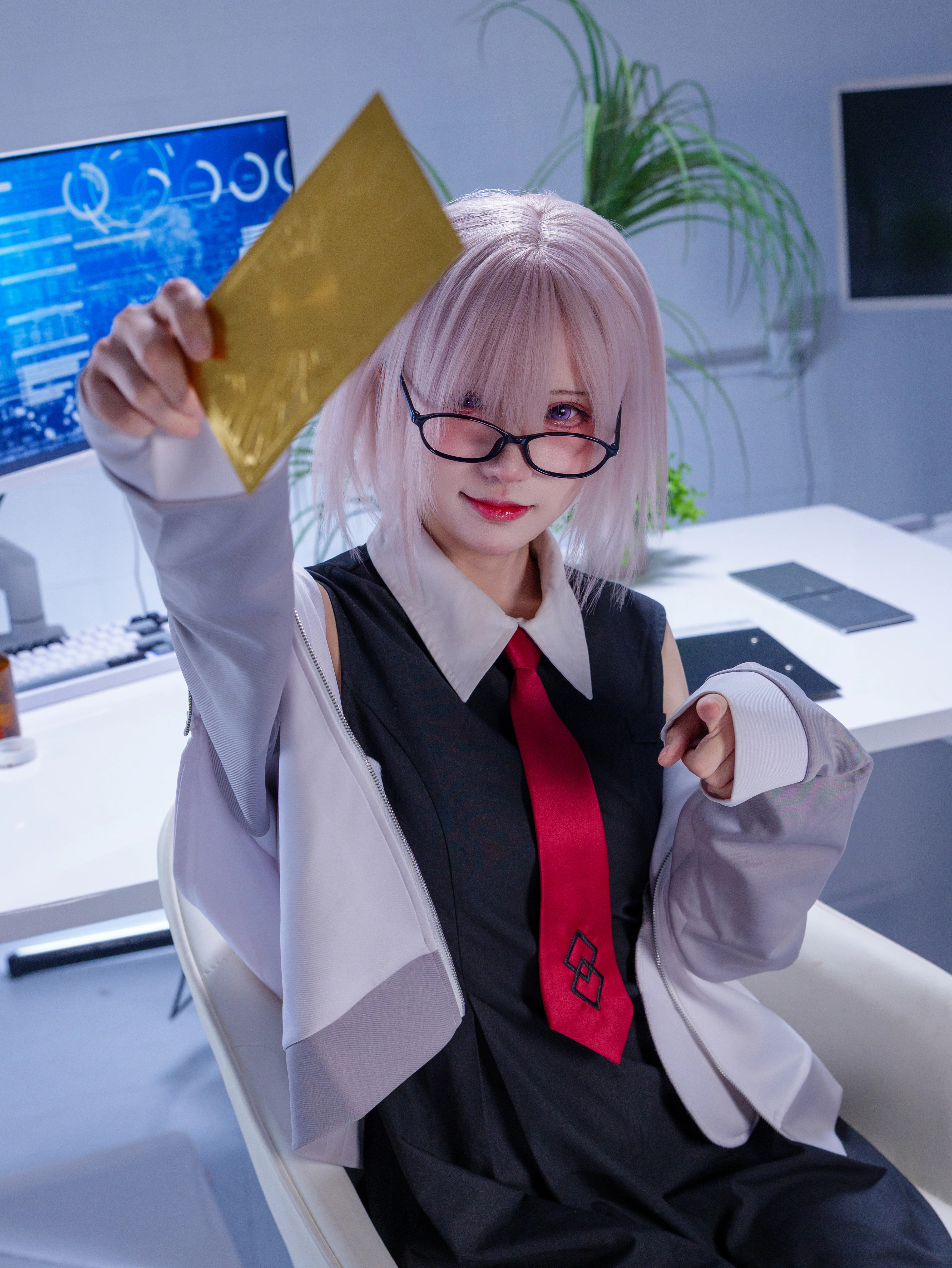 【マシュコスプレ】Fate/Grand Orderの穏やかな日常、後輩の優しい横顔 - 9 枚目