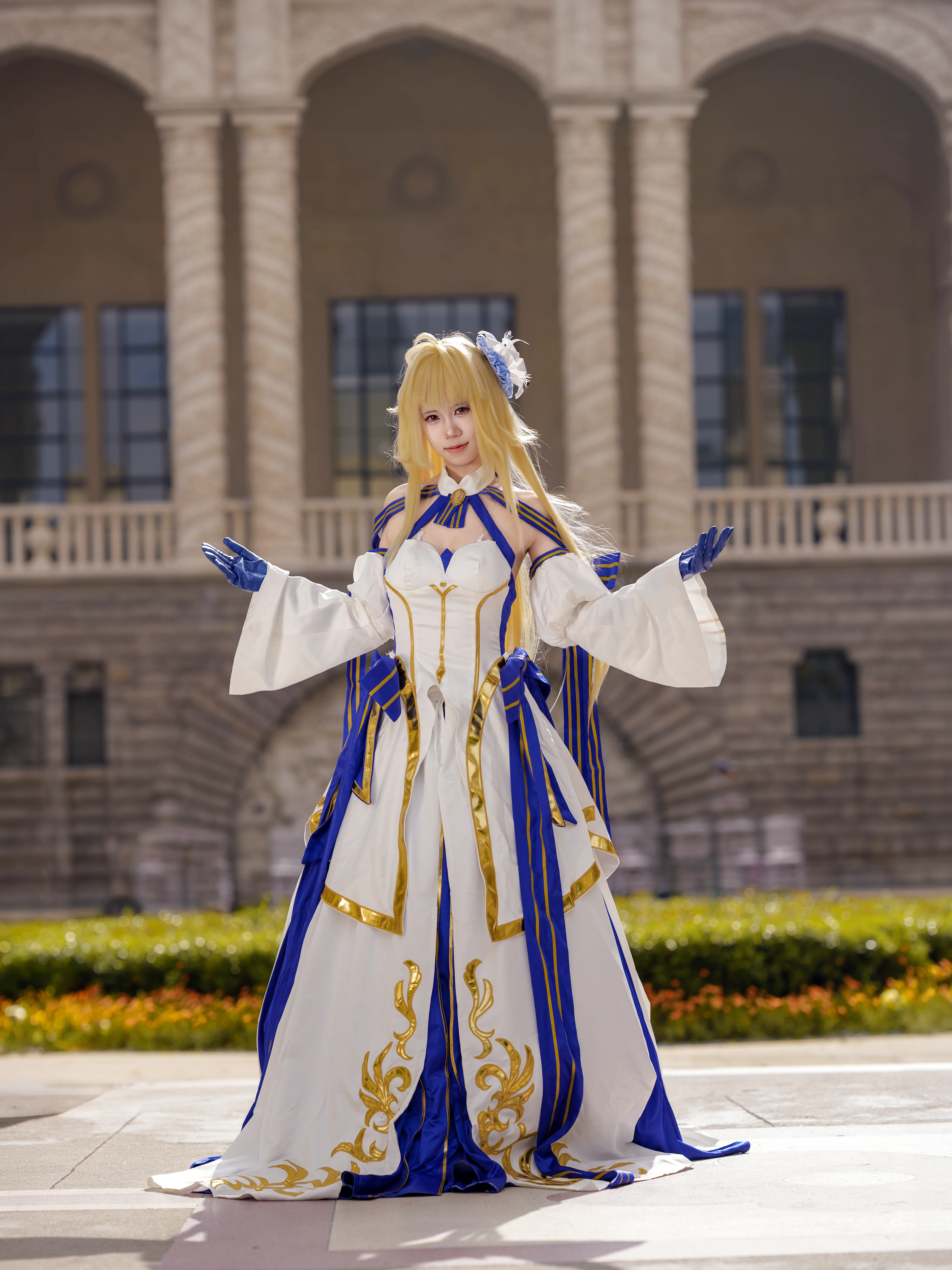 【爱尔奎特cos】月姬白姬的现世礼服外景记录 - 第 1 张