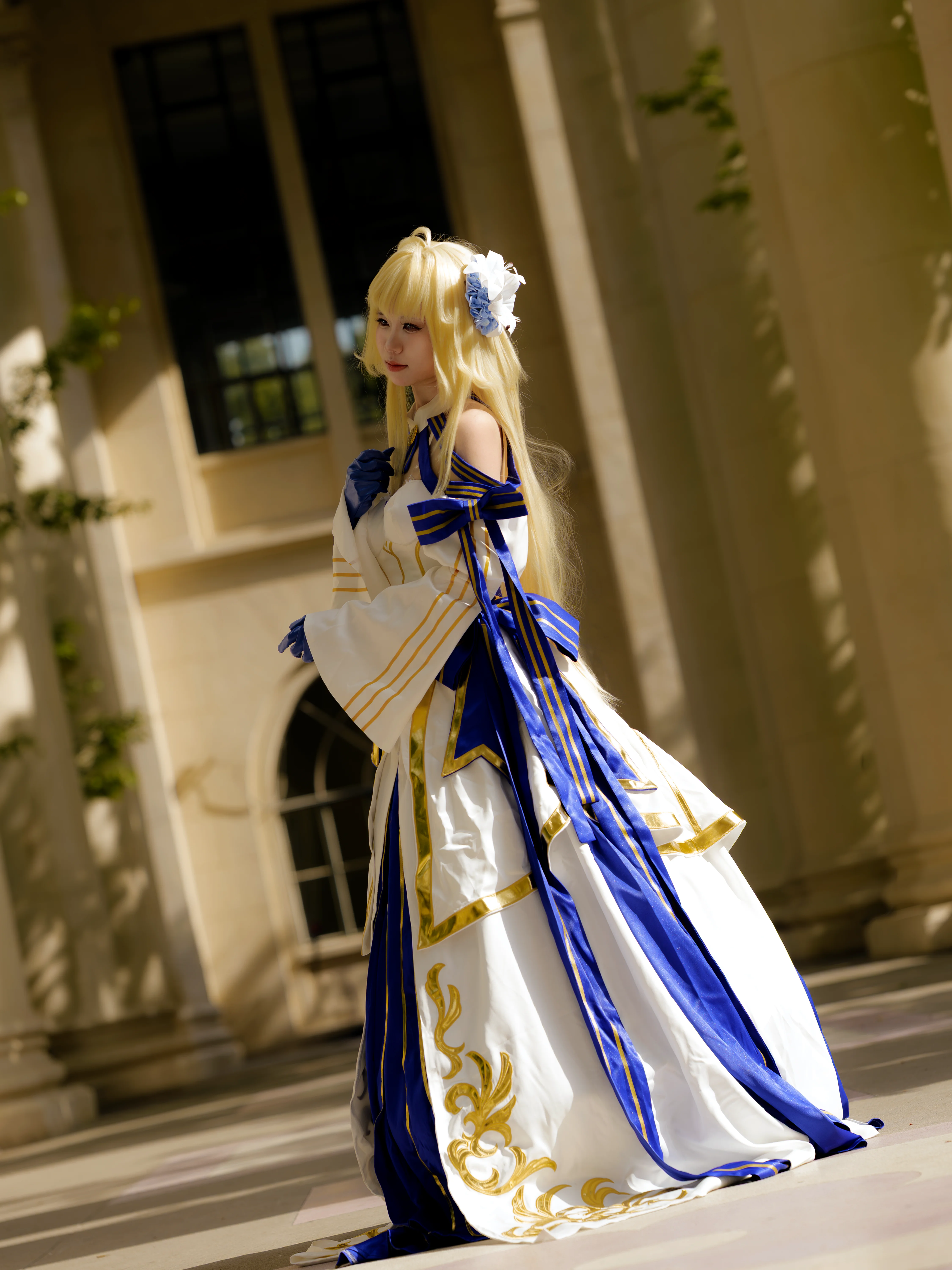 【爱尔奎特cos】月姬白姬的现世礼服外景记录 - 第 2 张