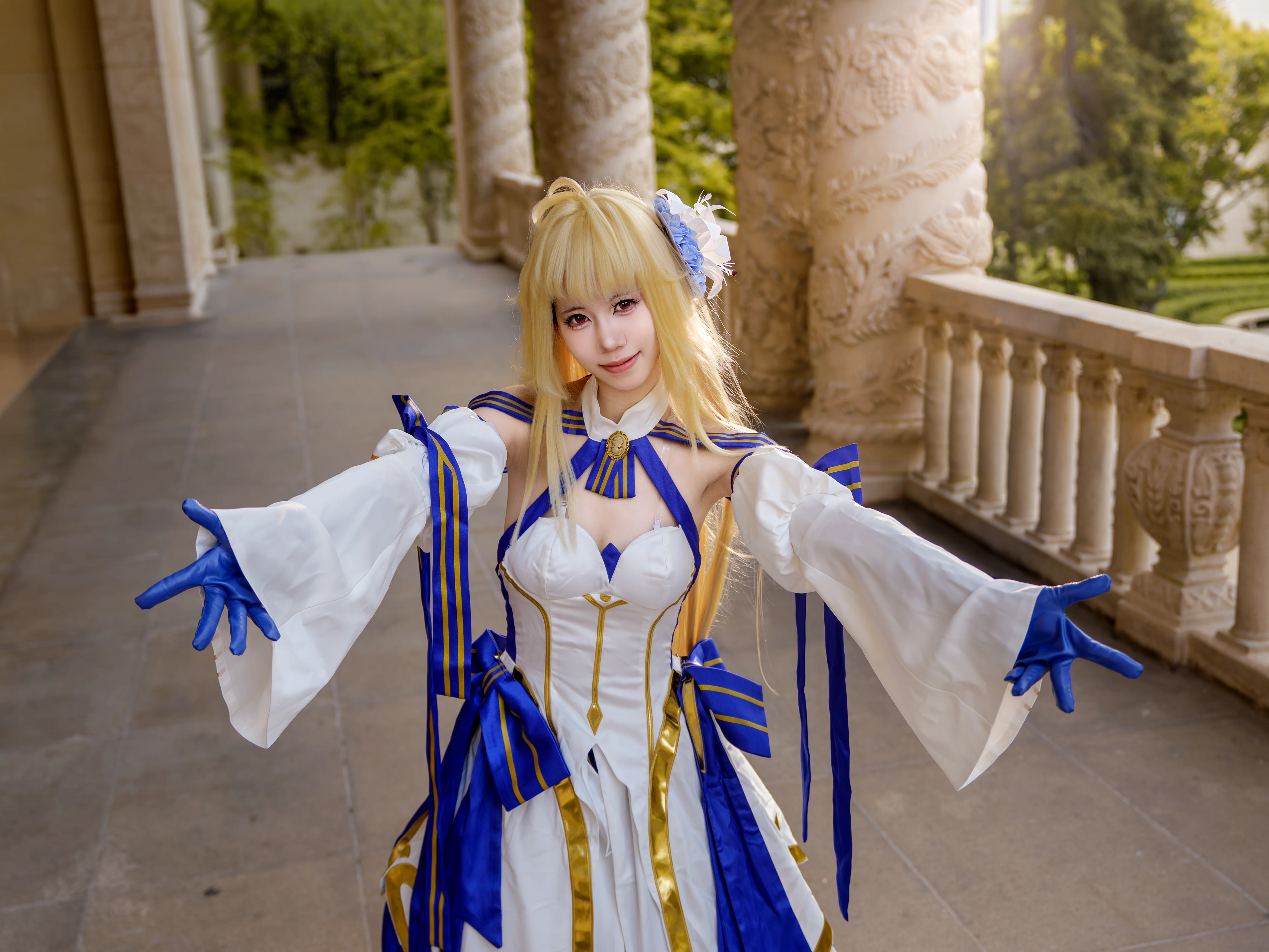 【爱尔奎特cos】月姬白姬的现世礼服外景记录 - 第 3 张