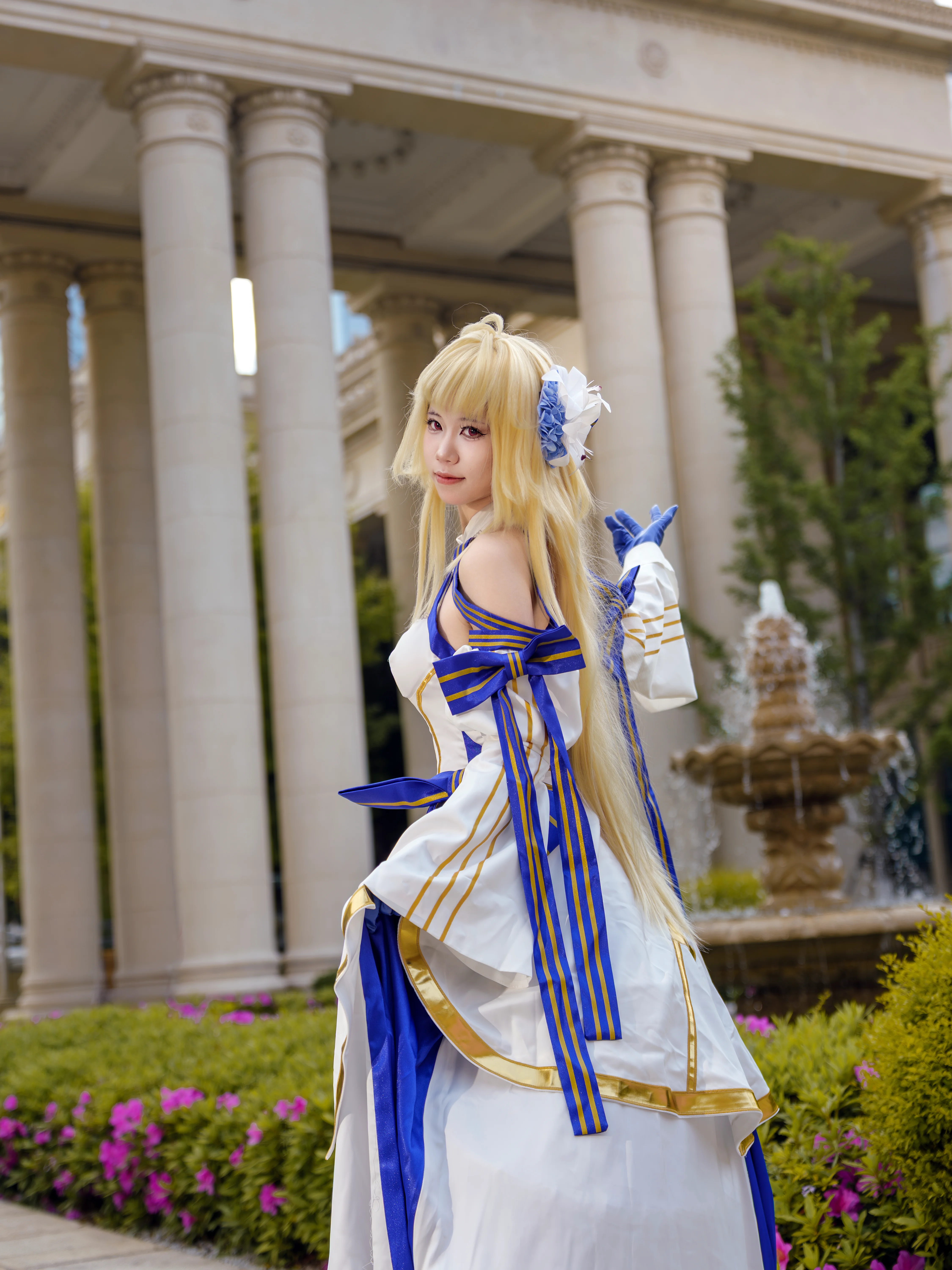 【爱尔奎特cos】月姬白姬的现世礼服外景记录 - 第 4 张