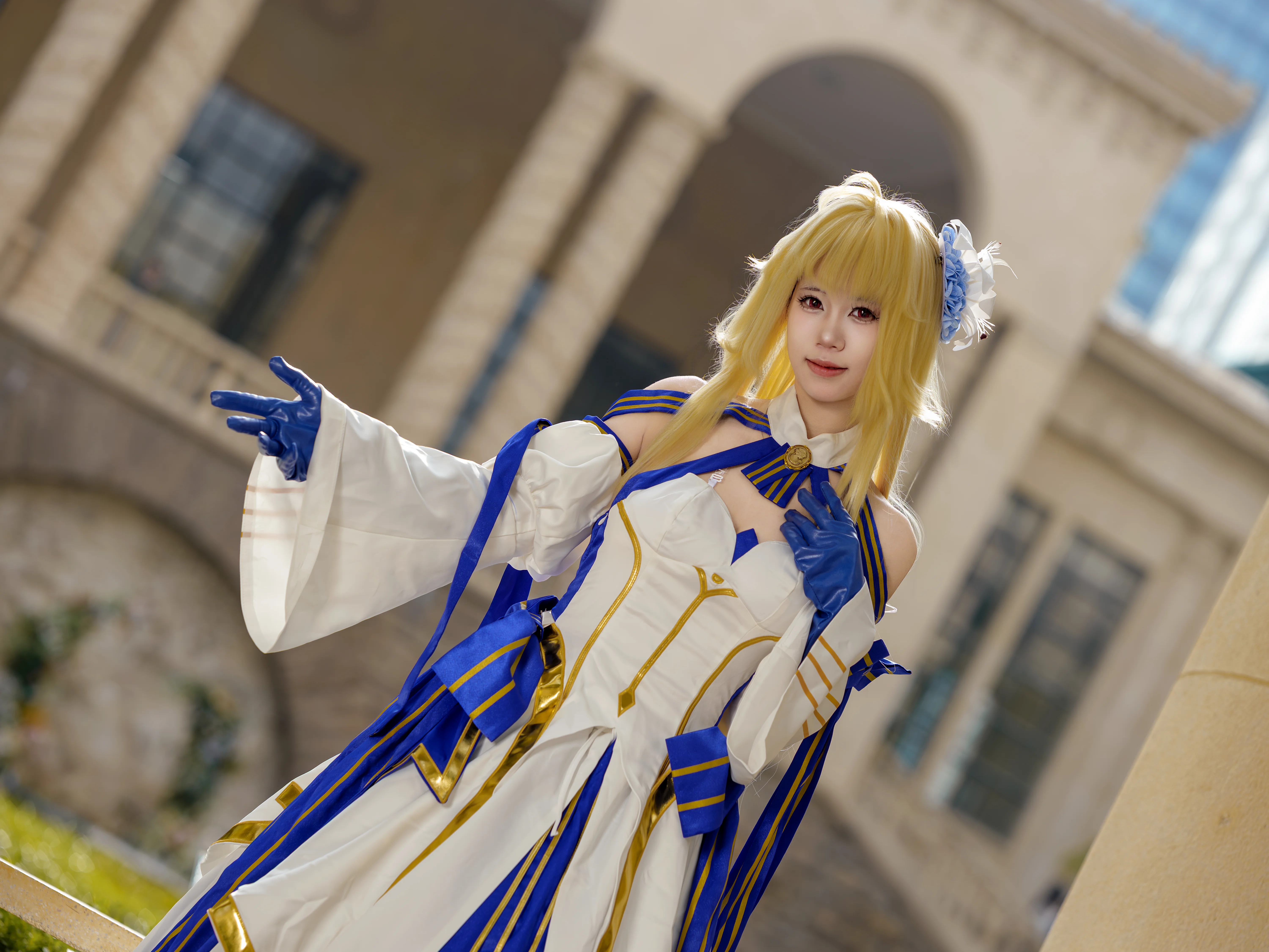 【爱尔奎特cos】月姬白姬的现世礼服外景记录 - 第 6 张