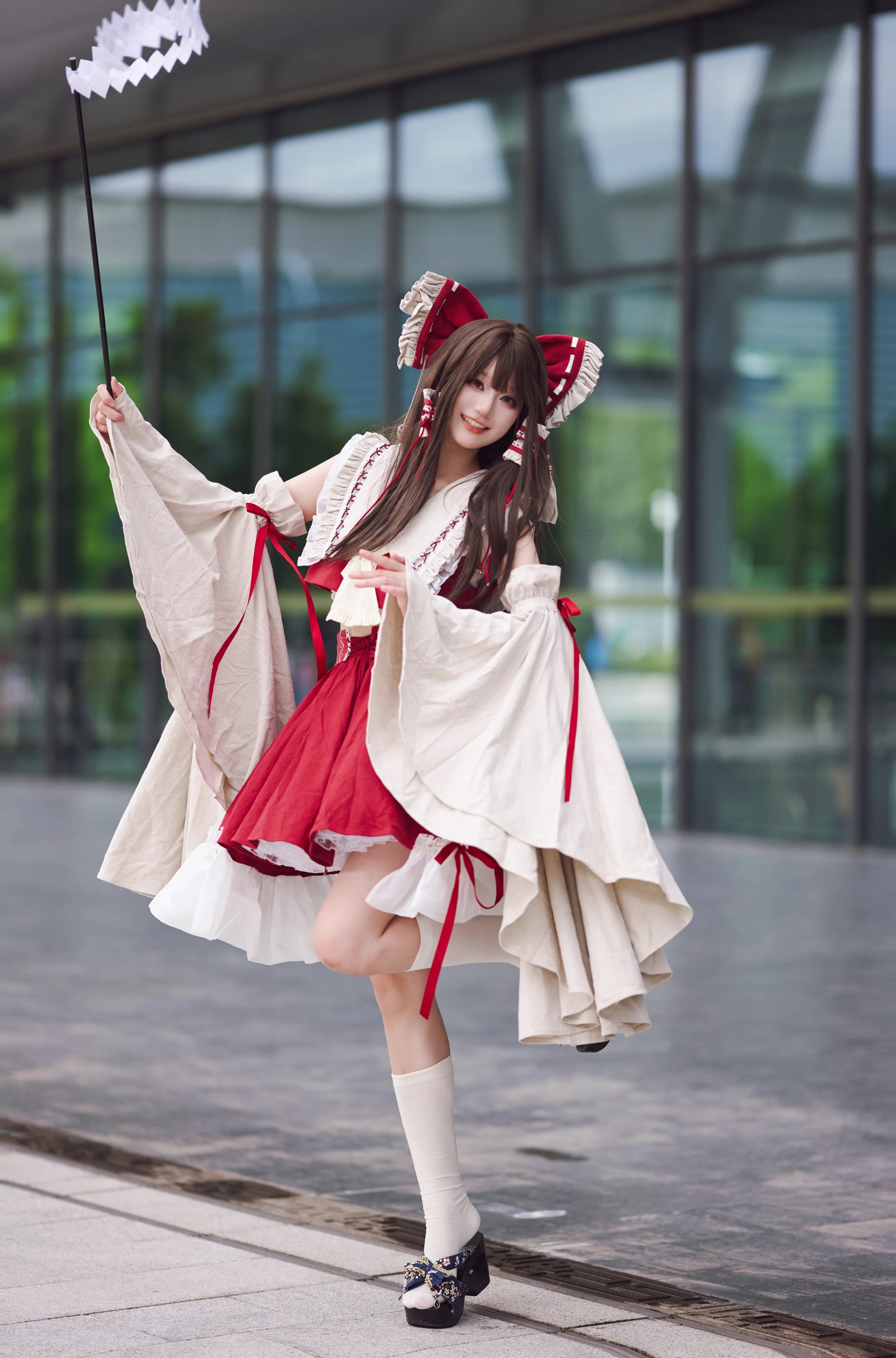 【博丽灵梦cos】贫穷巫女的户外随拍