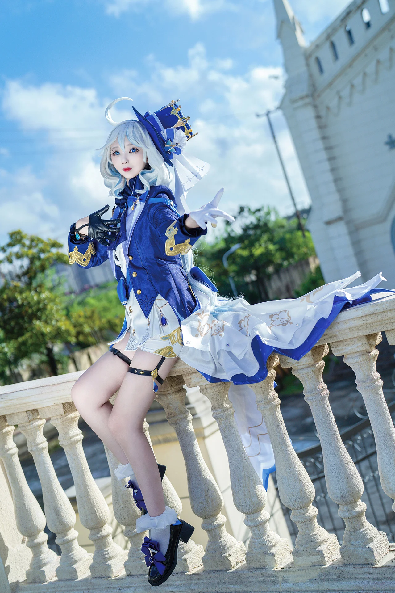 【芙宁娜cos】在水的国度，演绎属于她的华丽舞台 - 推荐阅读封面