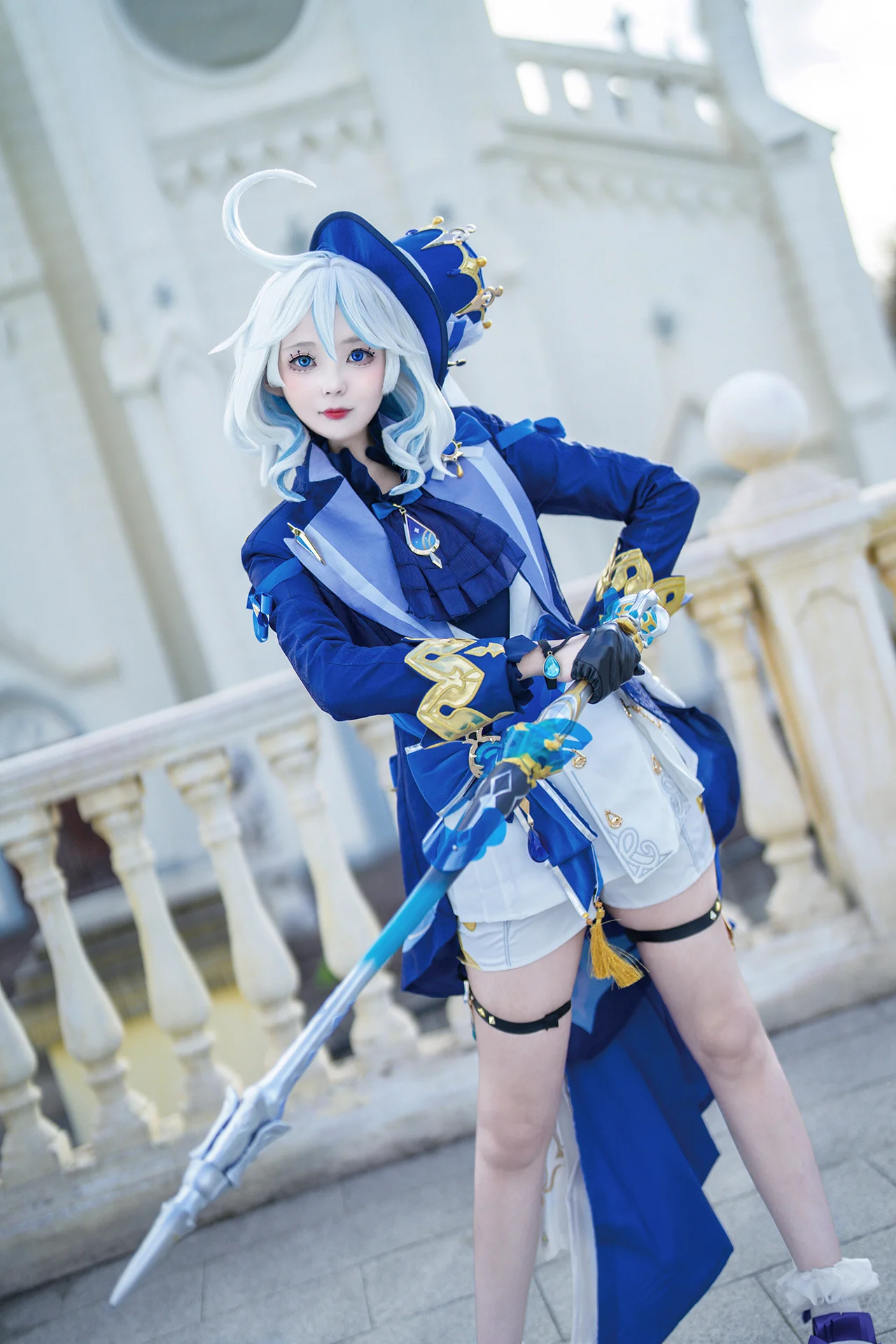 【芙宁娜cos】在水的国度，演绎属于她的华丽舞台 - 第4张
