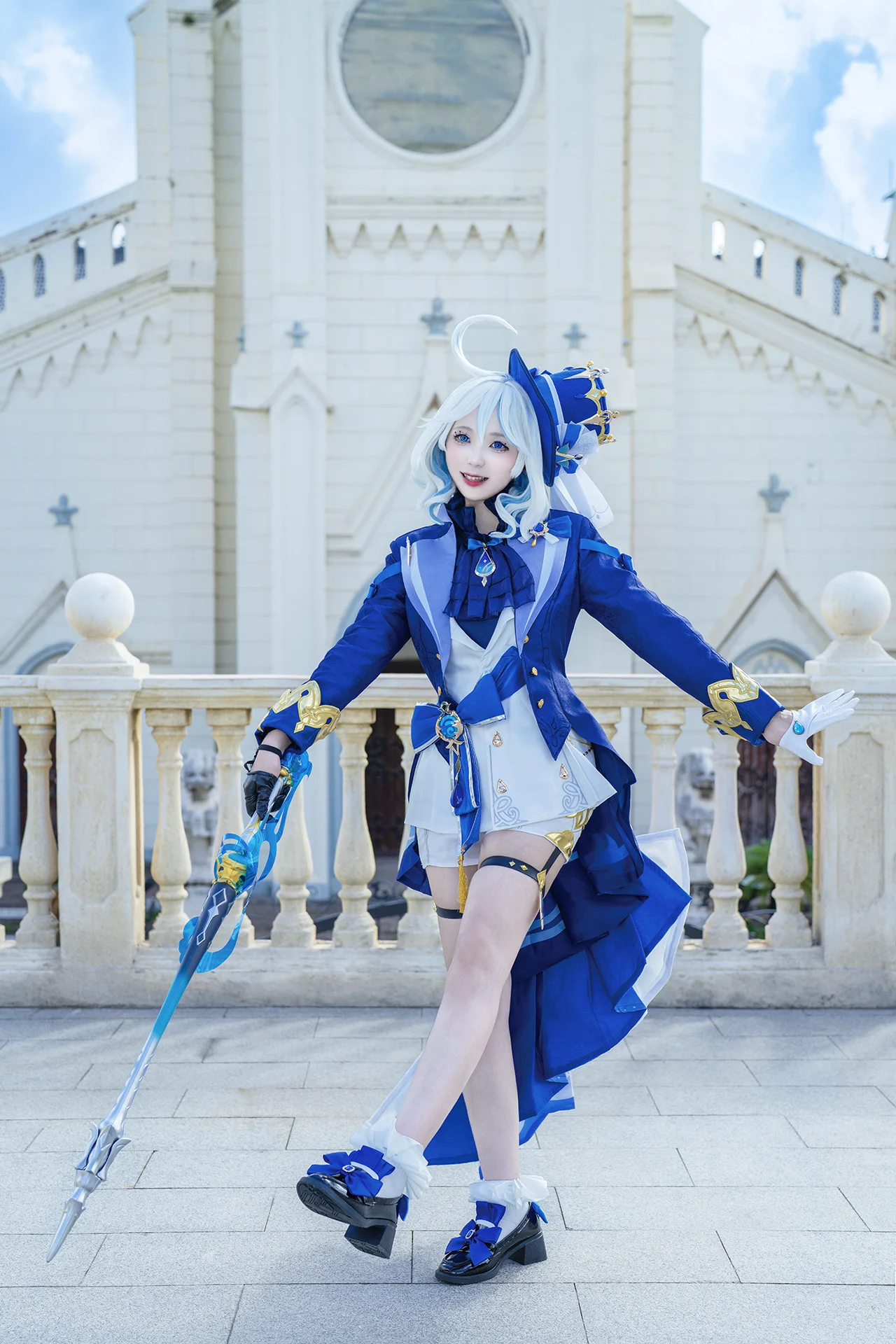 【芙宁娜cos】在水的国度，演绎属于她的华丽舞台 - 第6张