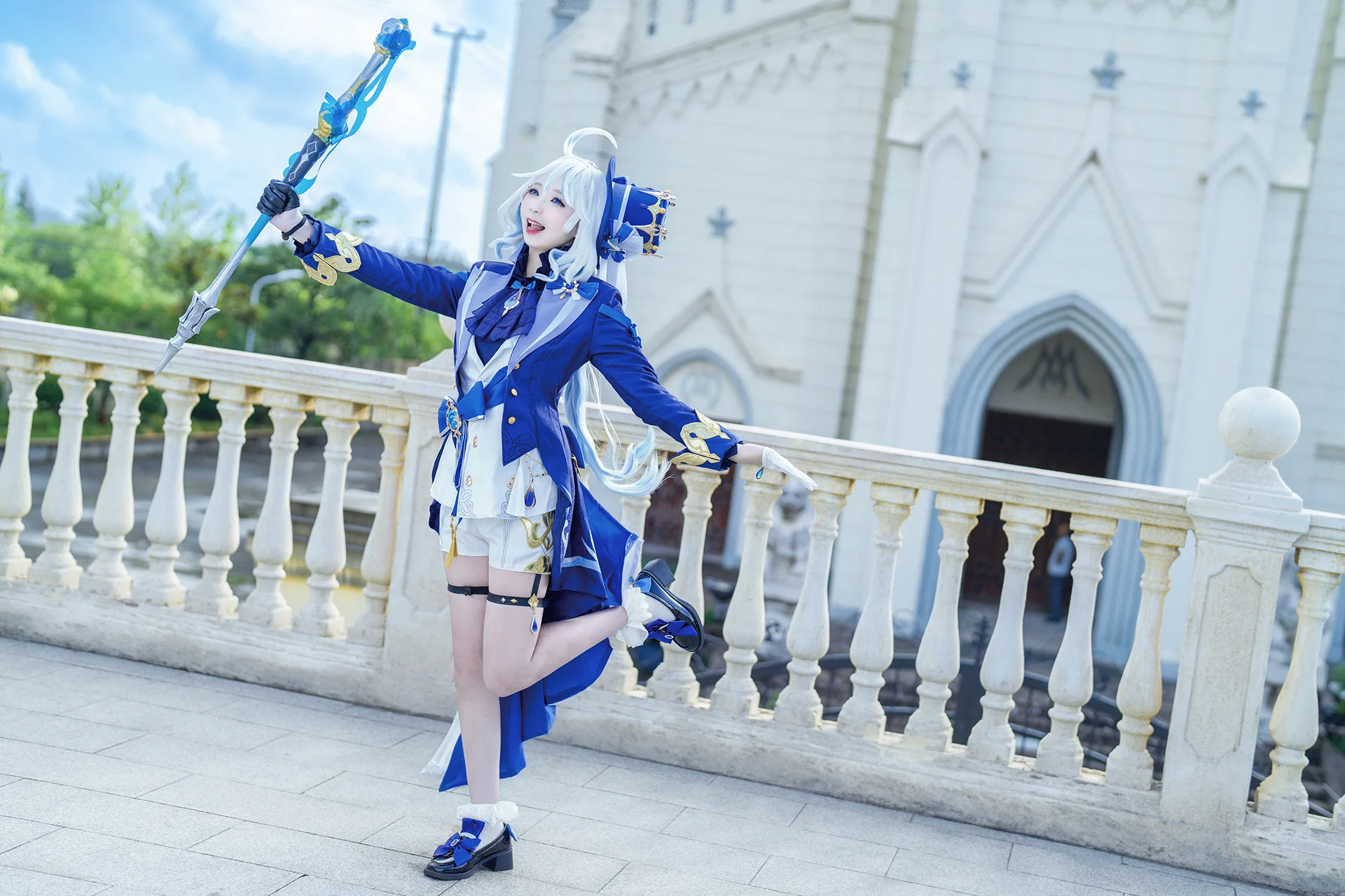 【芙宁娜cos】在水的国度，演绎属于她的华丽舞台 - 第7张