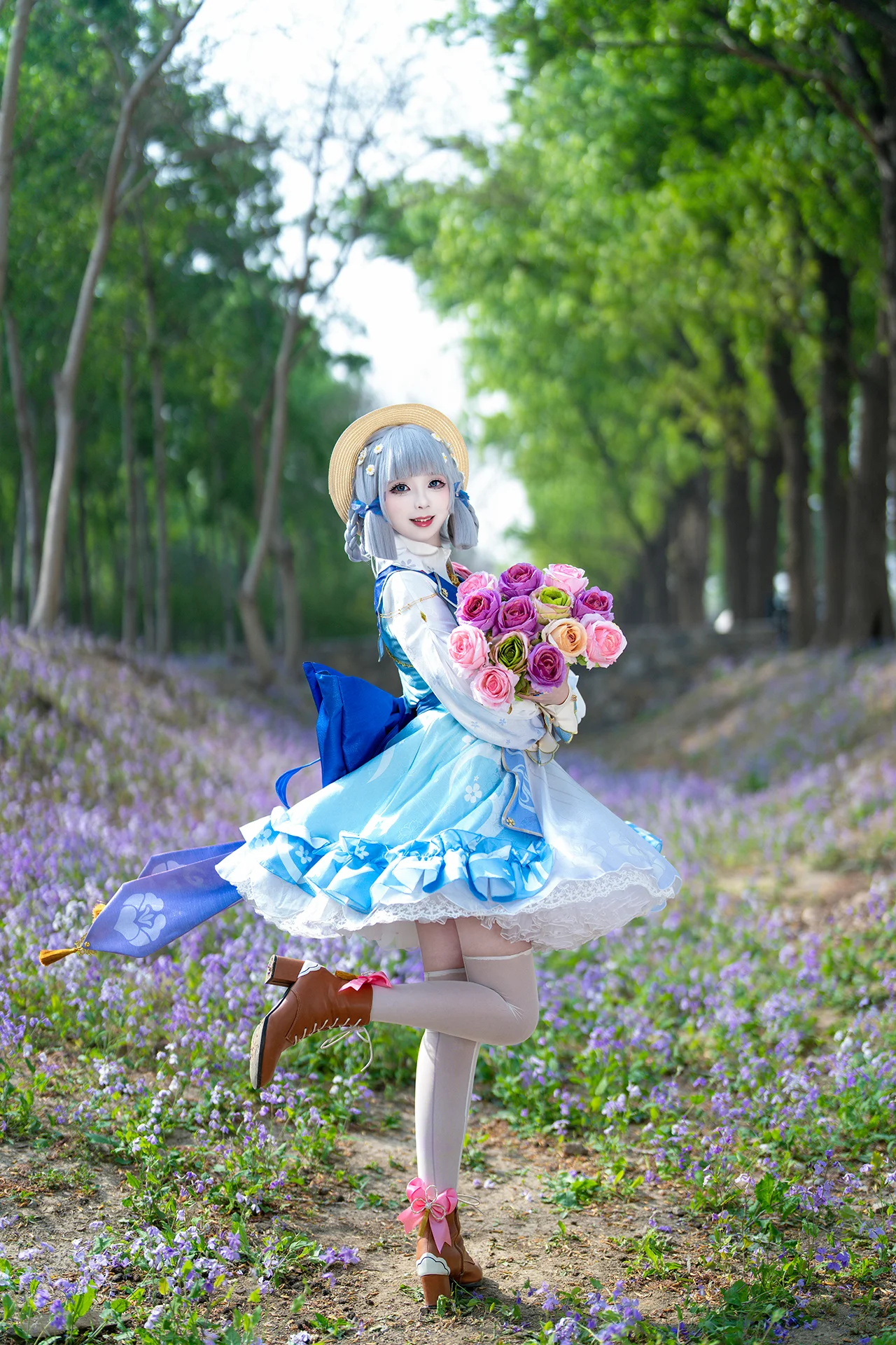 【神里绫华cos】花海中的温柔守护