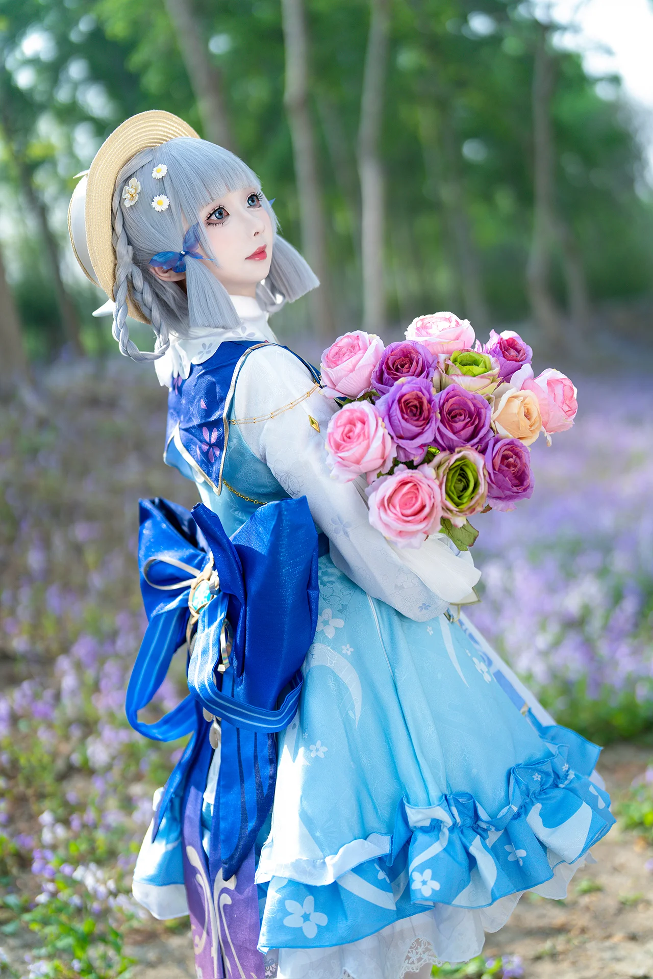 【神里绫华cos】花海中的温柔守护 - 第 2 张