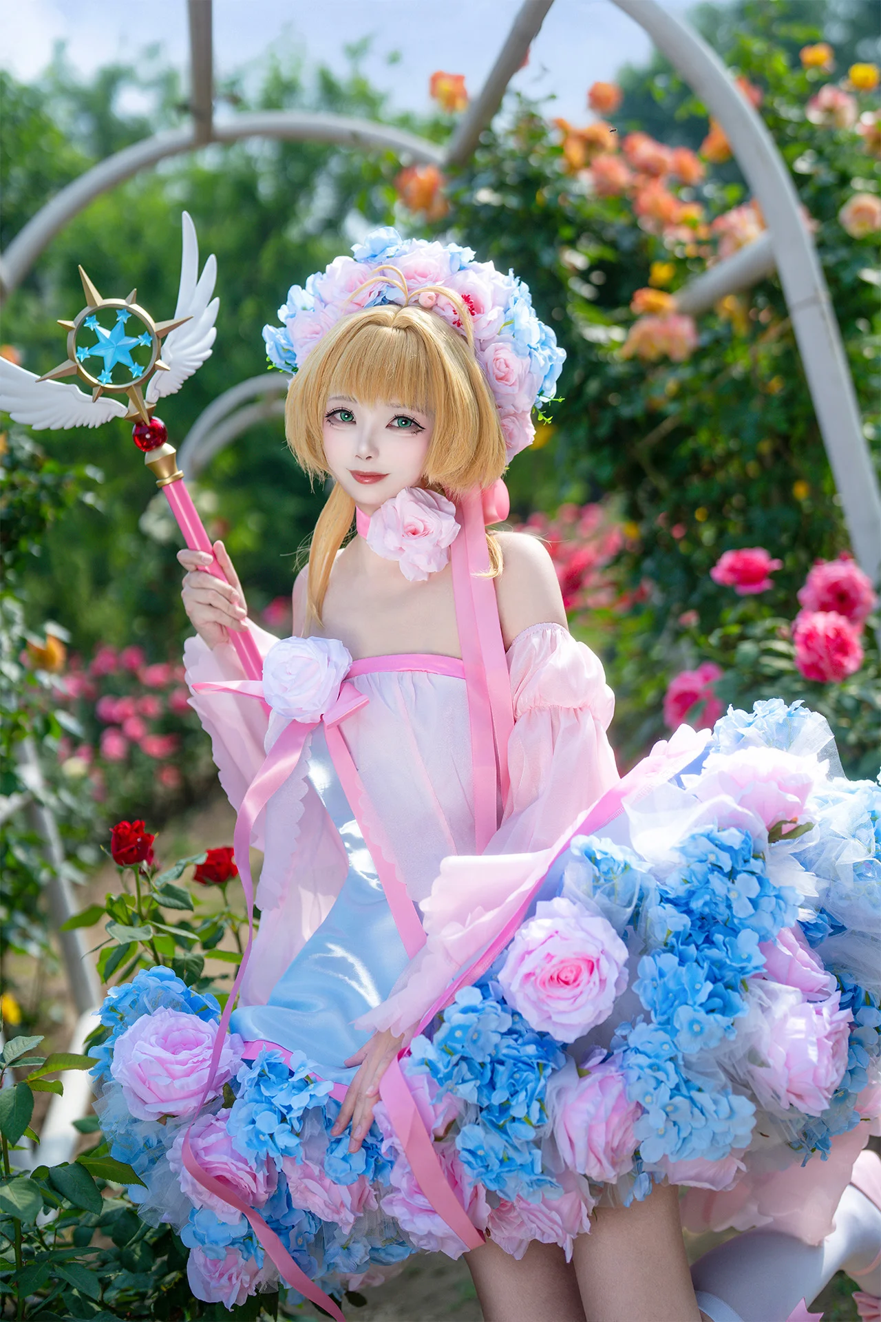 【木之本樱cos】魔卡少女樱的花仙子造型 - 第 2 张
