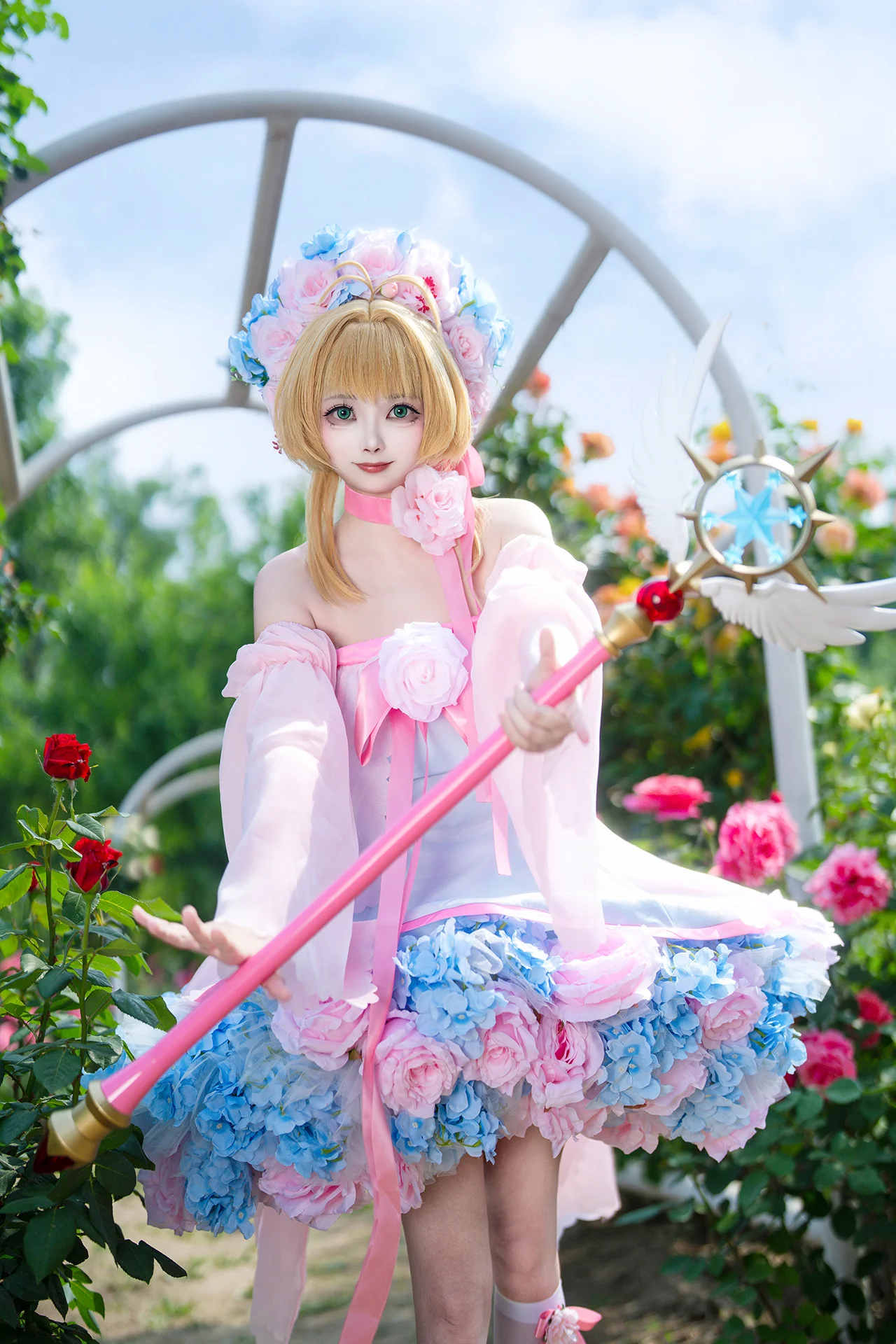 【木之本樱cos】魔卡少女樱的花仙子造型 - 第 4 张