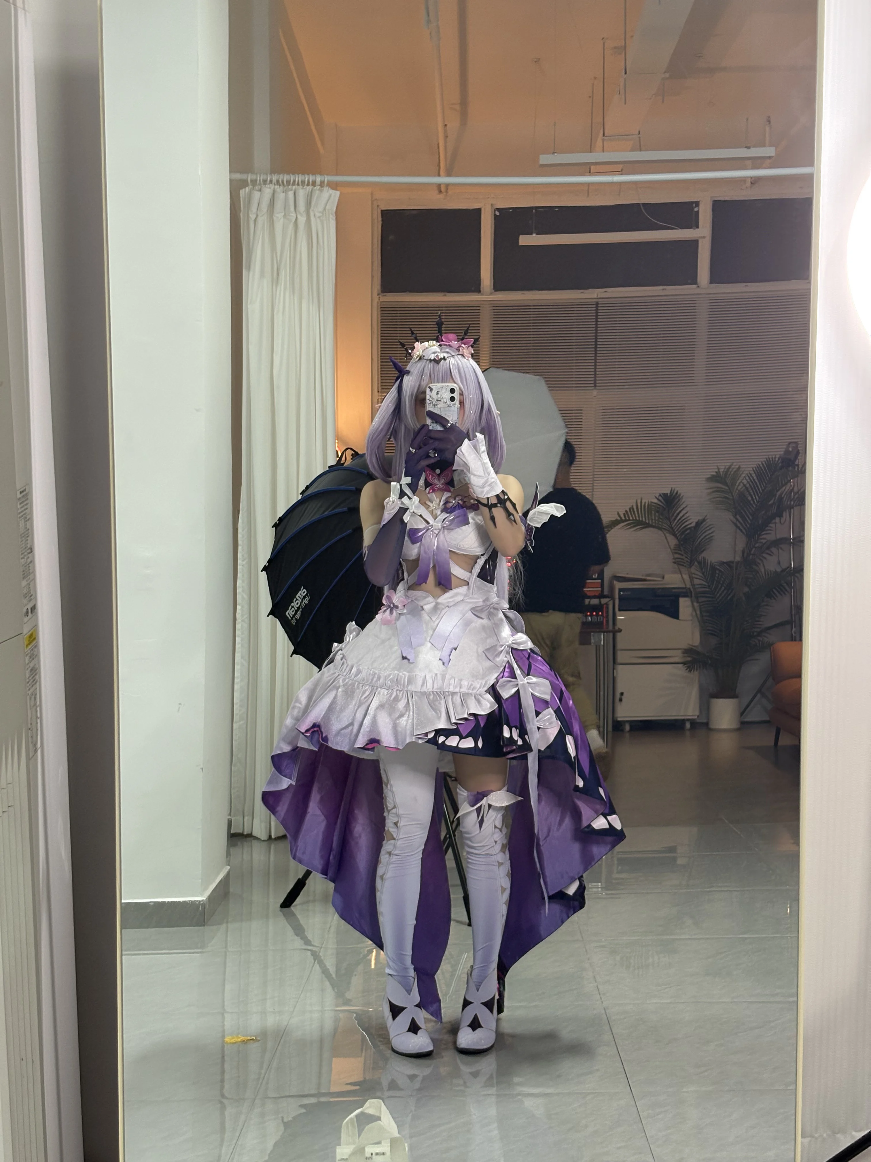 【遐蝶cos】躺进光影还原崩坏星穹铁道PV破碎感 - 第 3 张