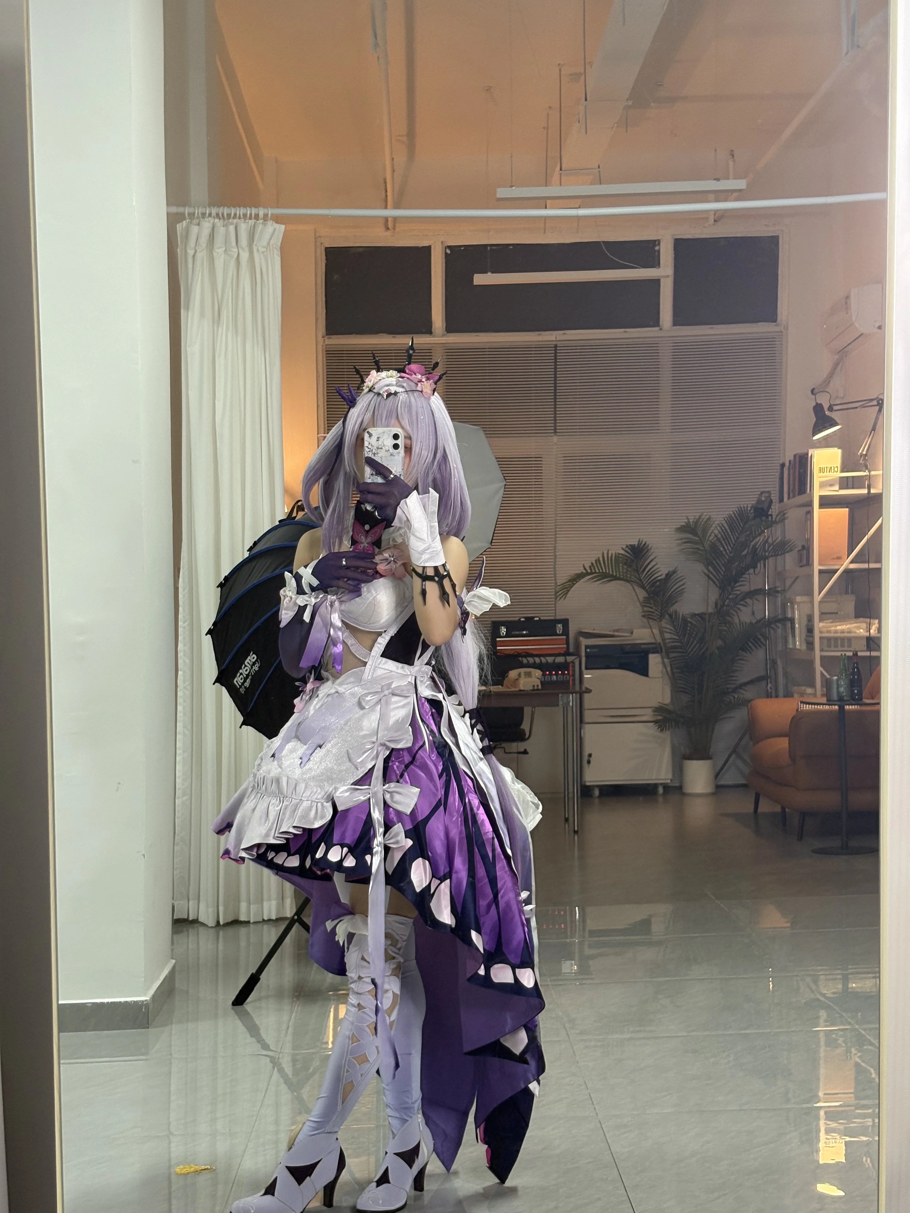 【遐蝶cos】躺进光影还原崩坏星穹铁道PV破碎感 - 第 4 张