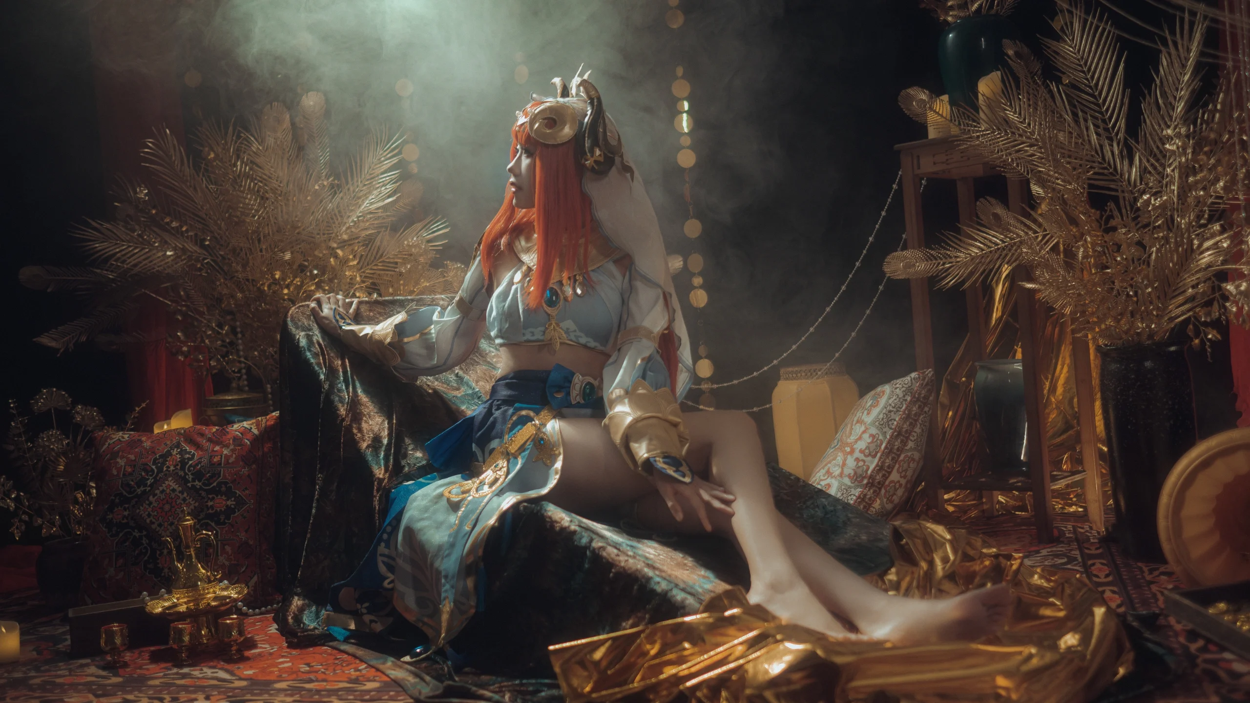 【妮露cos】在异域的光影中，捕捉那抹静谧的油画色彩 - 第 7 张