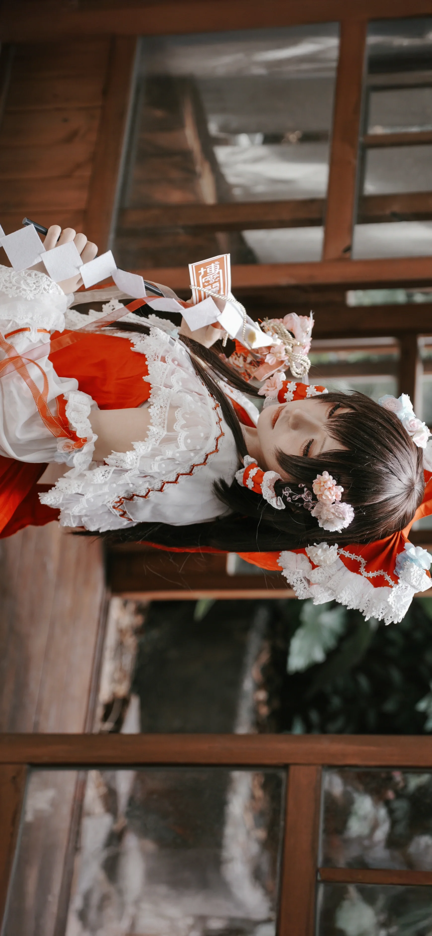 【博丽灵梦cos】新的一年，八方来财的梦想由我来守护 - 第 6 张