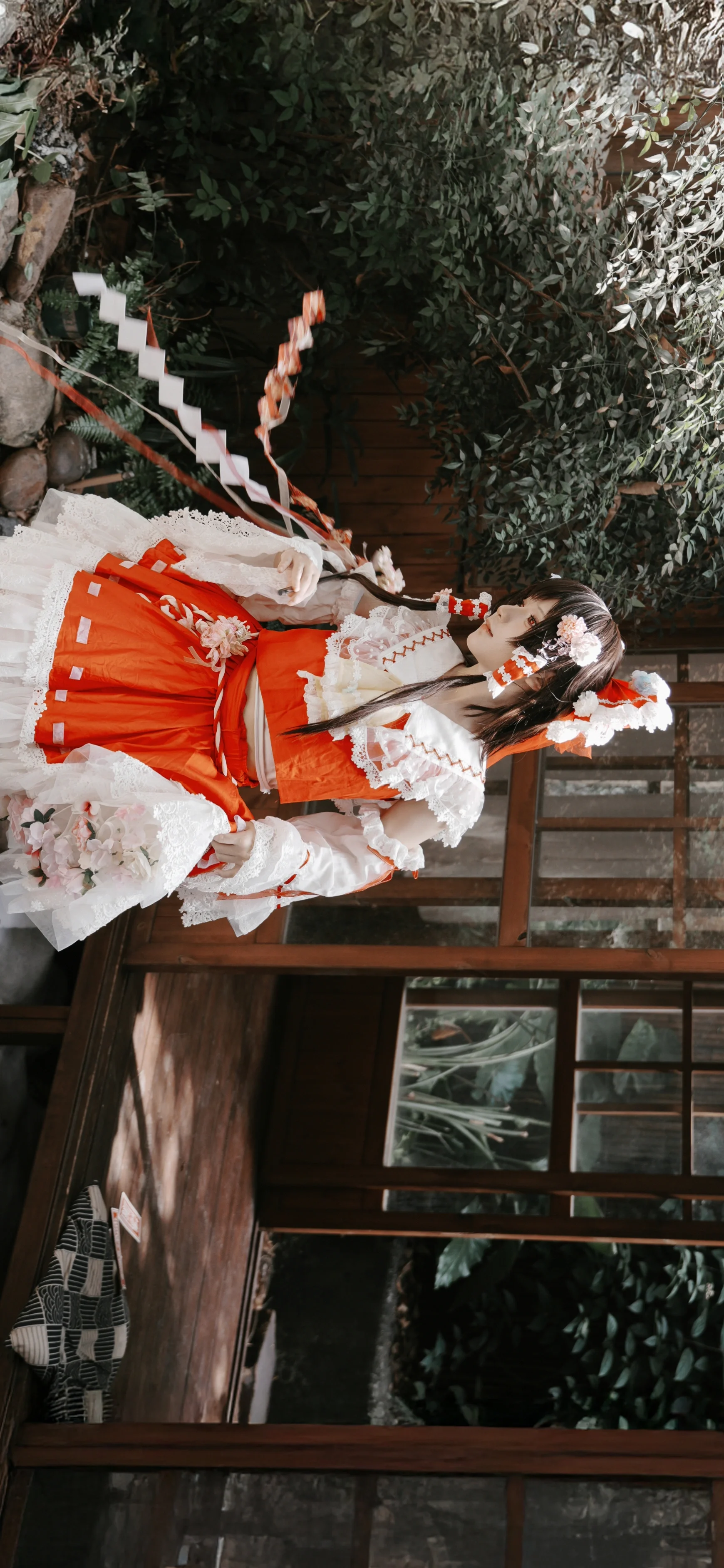 【博丽灵梦cos】新的一年，八方来财的梦想由我来守护 - 第 9 张