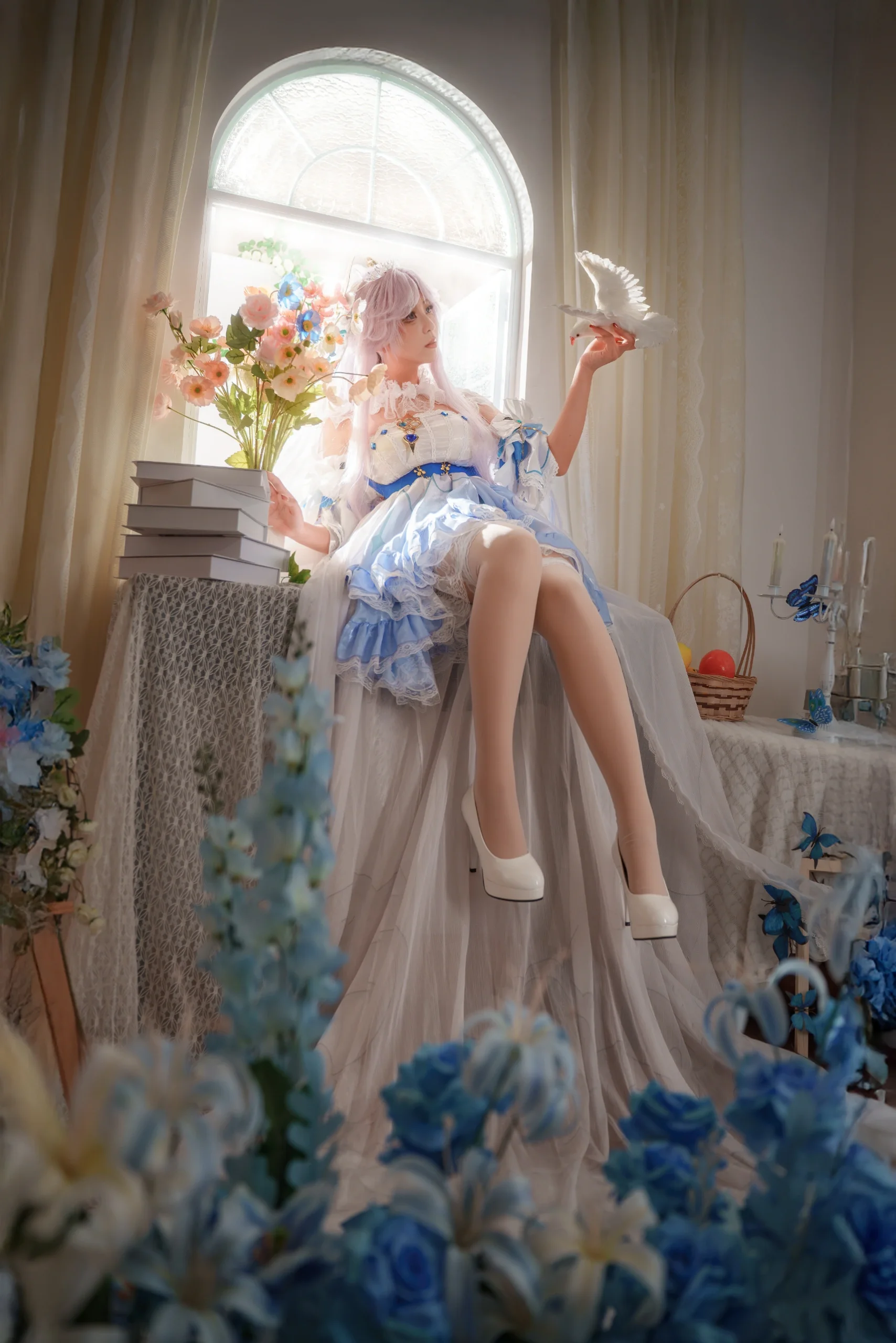 【花嫁cos】在光影中邂逅王者荣耀的挚爱花嫁 封面