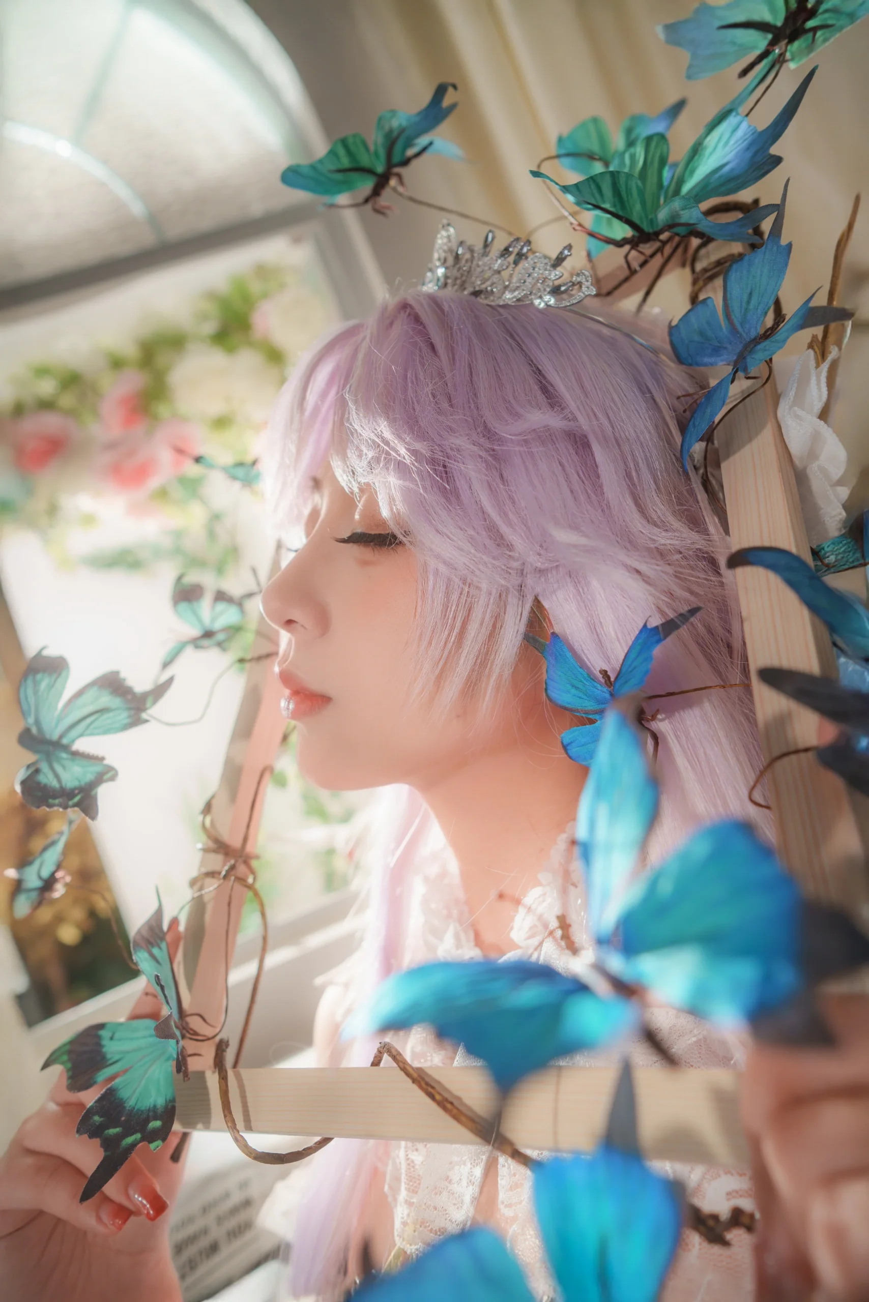 【花嫁cos】在光影中邂逅王者荣耀的挚爱花嫁 - 第5张
