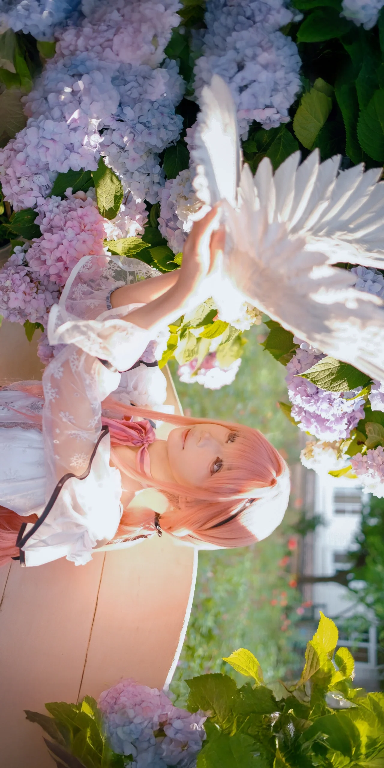 【暖暖cos】无限暖暖的夏日灵感，在梅州的繁花中绽放 - 第9张