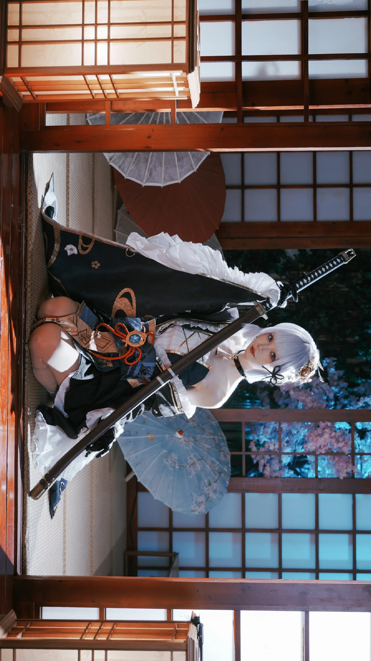 【神里绫华cos】捕捉稻妻深处的凛冽剑气 - 第 3 张