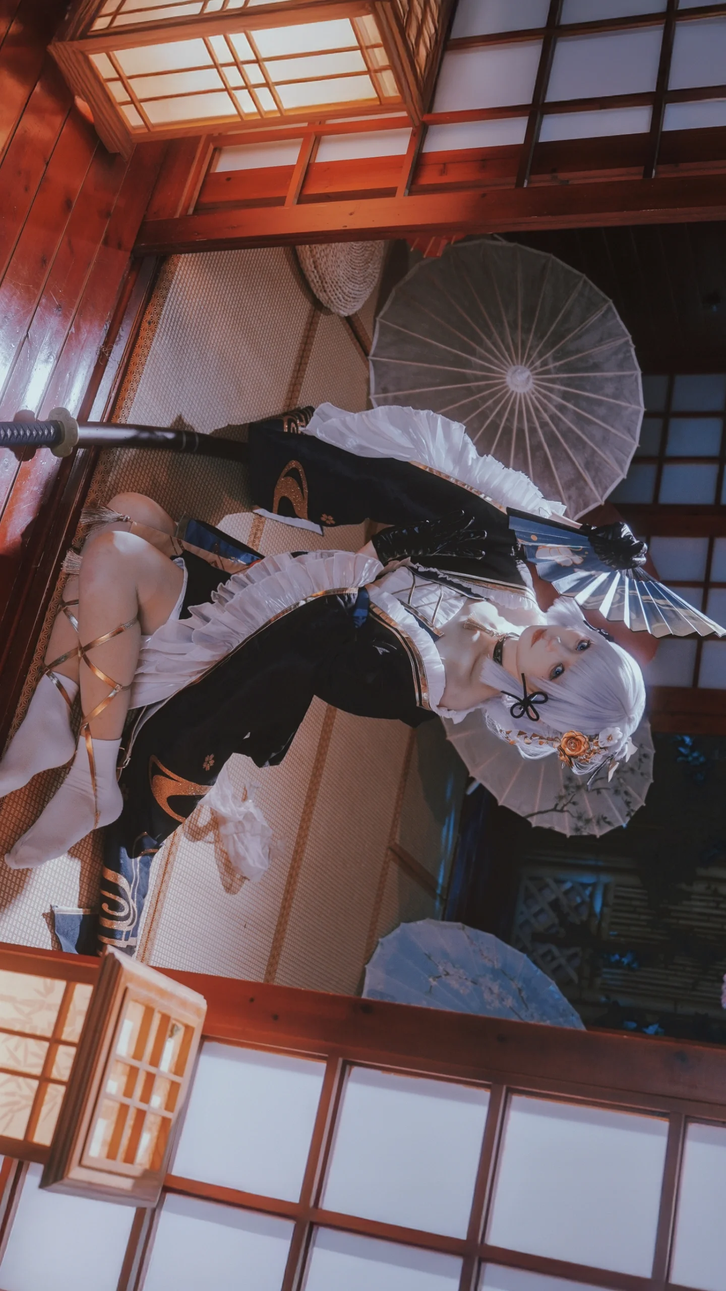 【神里绫华cos】捕捉稻妻深处的凛冽剑气 - 第 4 张