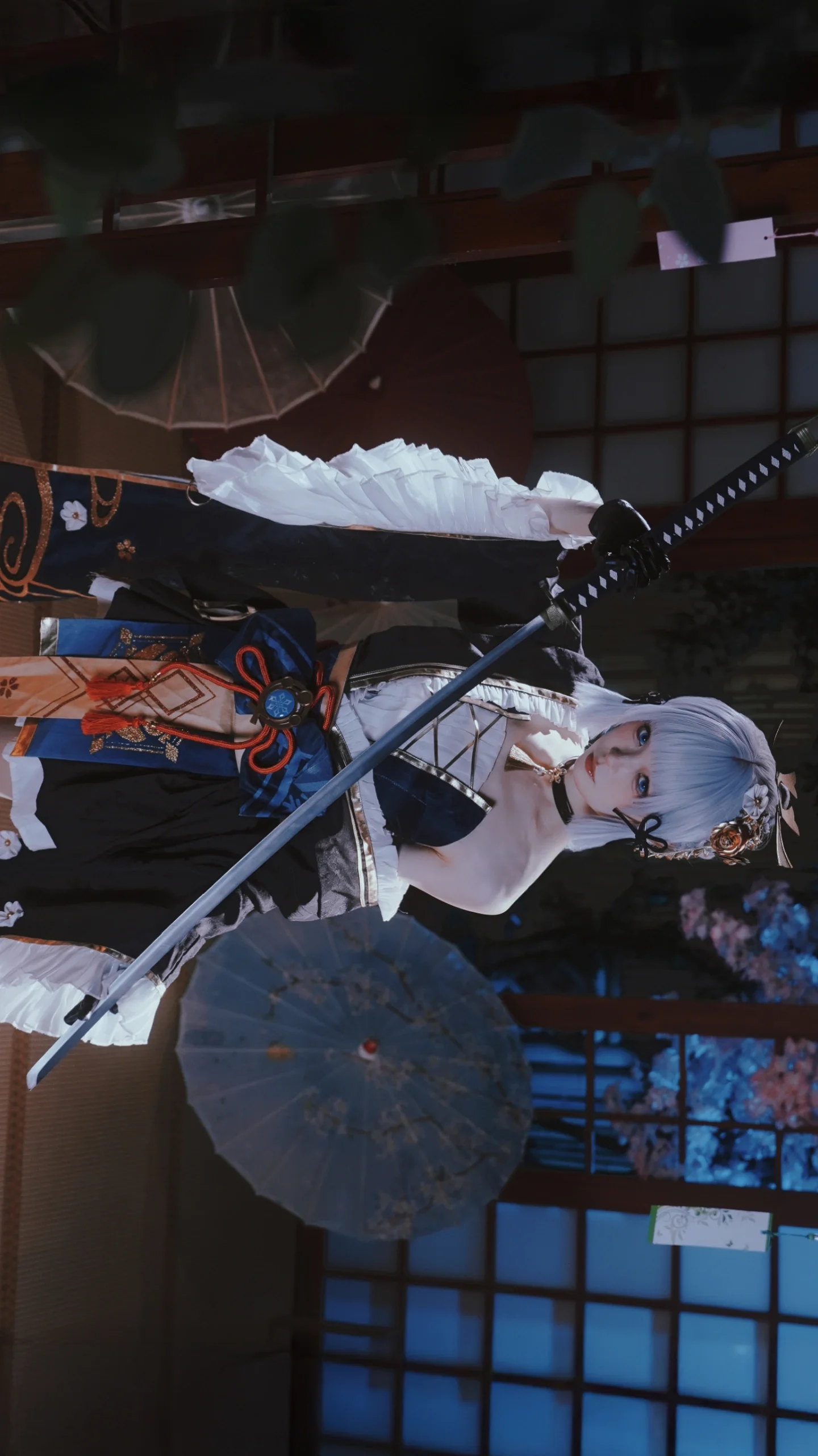 【神里绫华cos】捕捉稻妻深处的凛冽剑气 - 第 8 张
