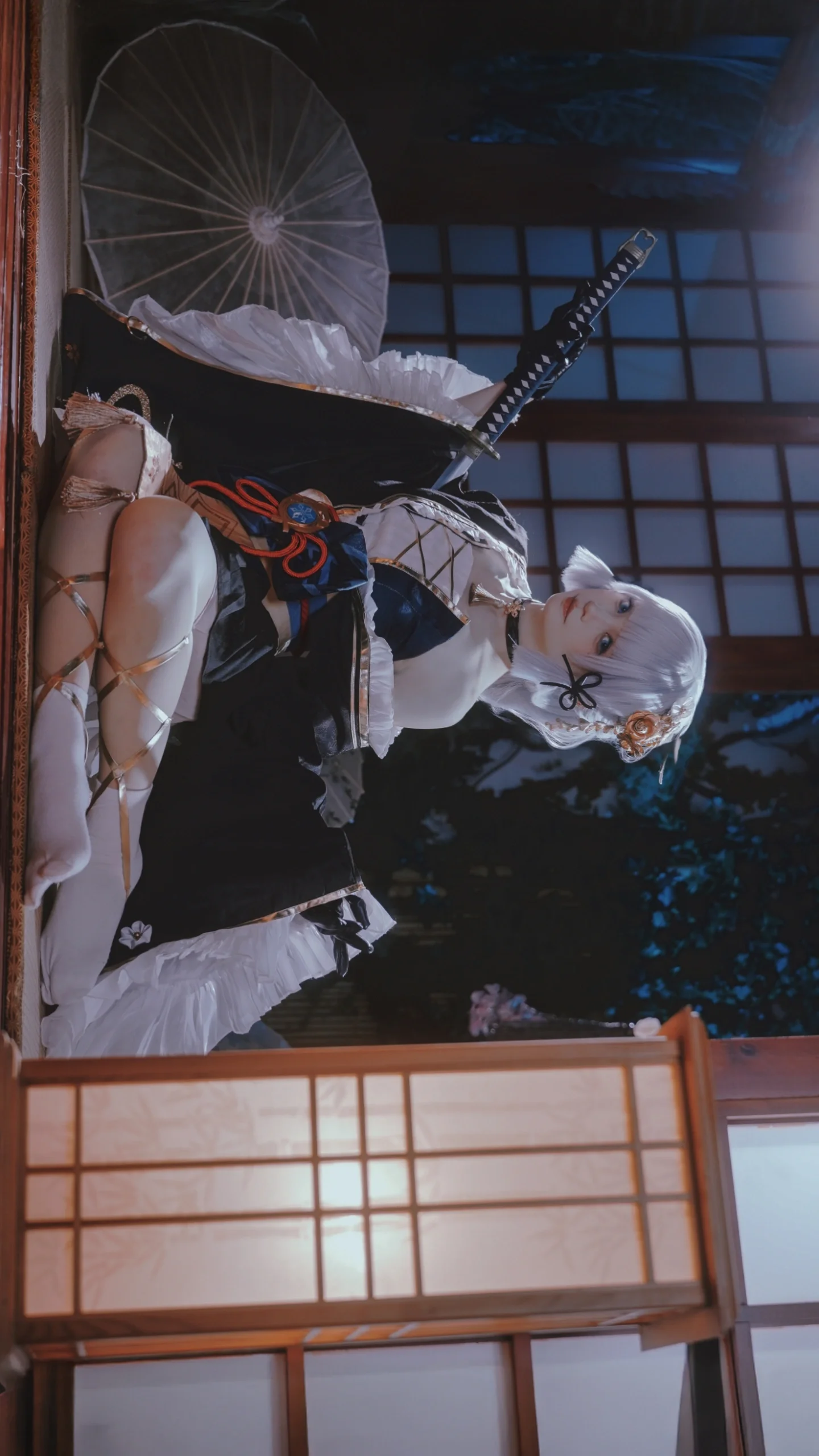 【神里绫华cos】捕捉稻妻深处的凛冽剑气 - 第 9 张