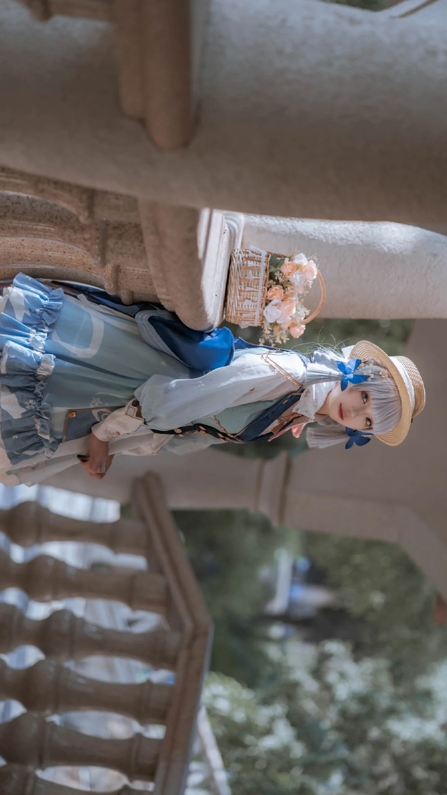 【神里绫华cos】原神花时来信，在花海中守护你的温柔 - 第4张