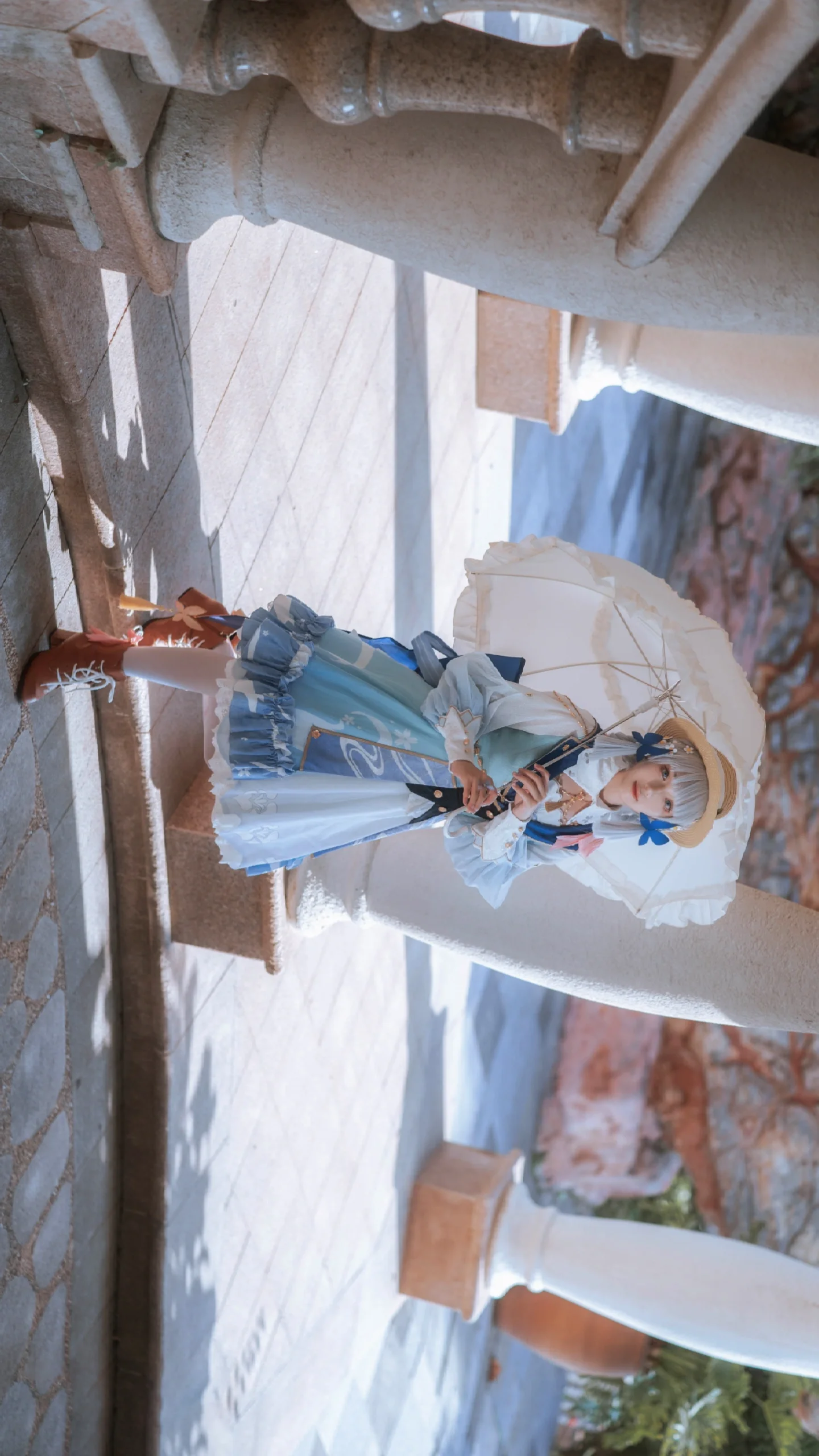 【神里绫华cos】原神花时来信，在花海中守护你的温柔 - 第6张