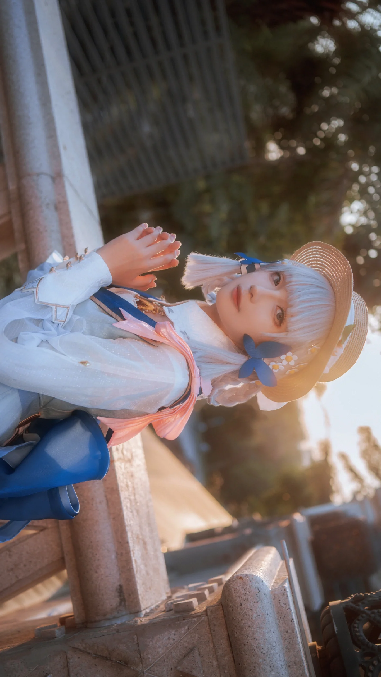 【神里绫华cos】原神花时来信，在花海中守护你的温柔 - 第7张