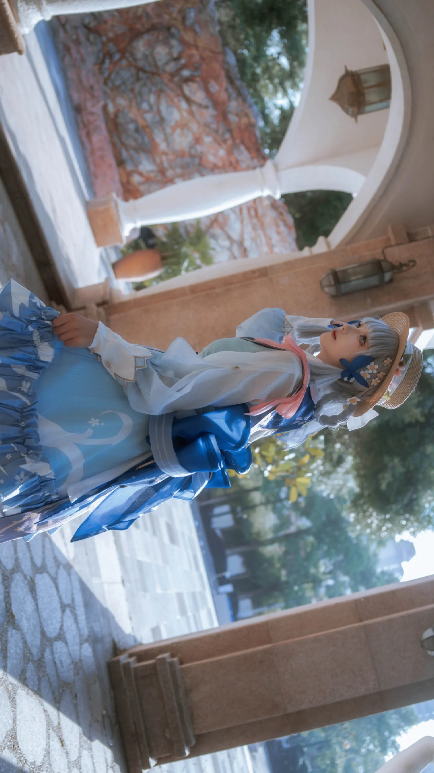 【神里绫华cos】原神花时来信，在花海中守护你的温柔 - 第9张