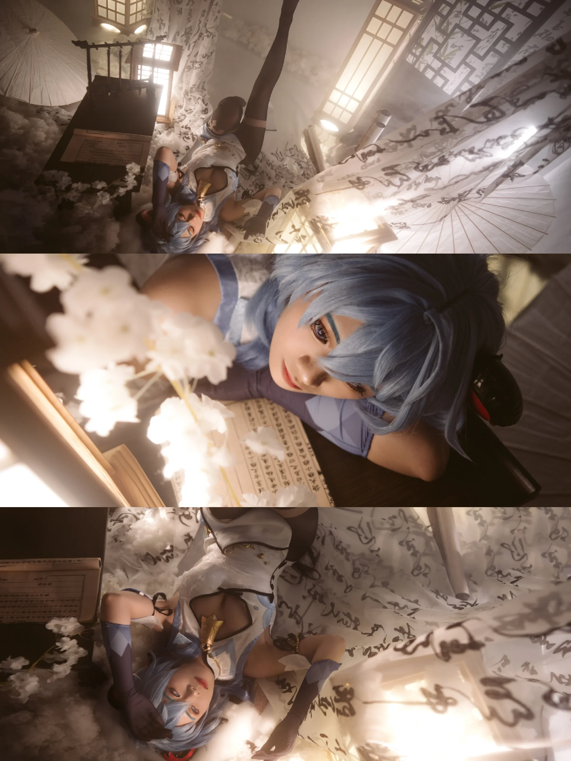 【甘雨cos】原神里的中式温婉与旗袍韵味 - 第2张