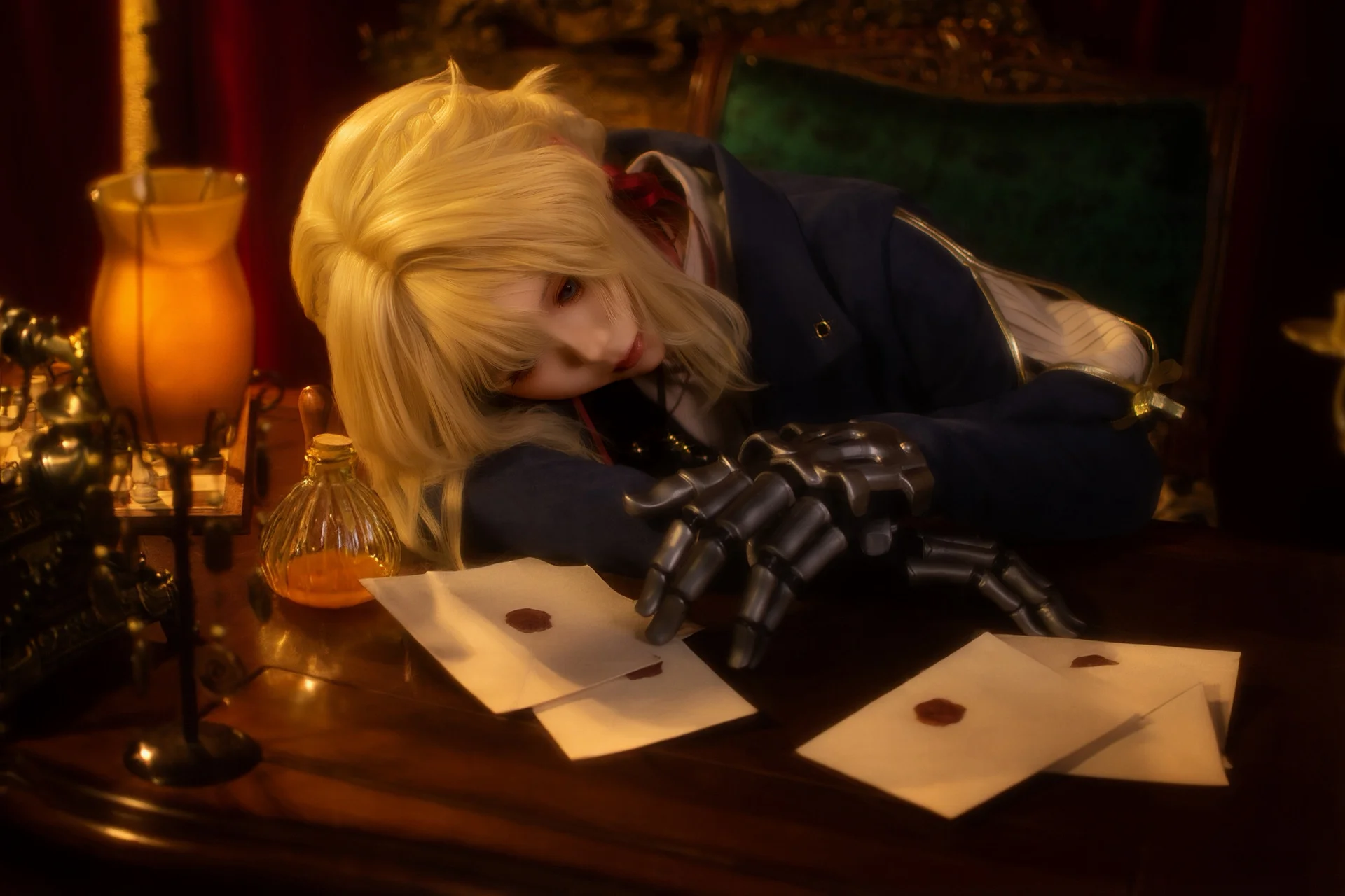 [Violet Evergarden cosplay] The Scribe of Violet Evergarden: The Daily Life of Mechanical Arms and Letters - Image 2