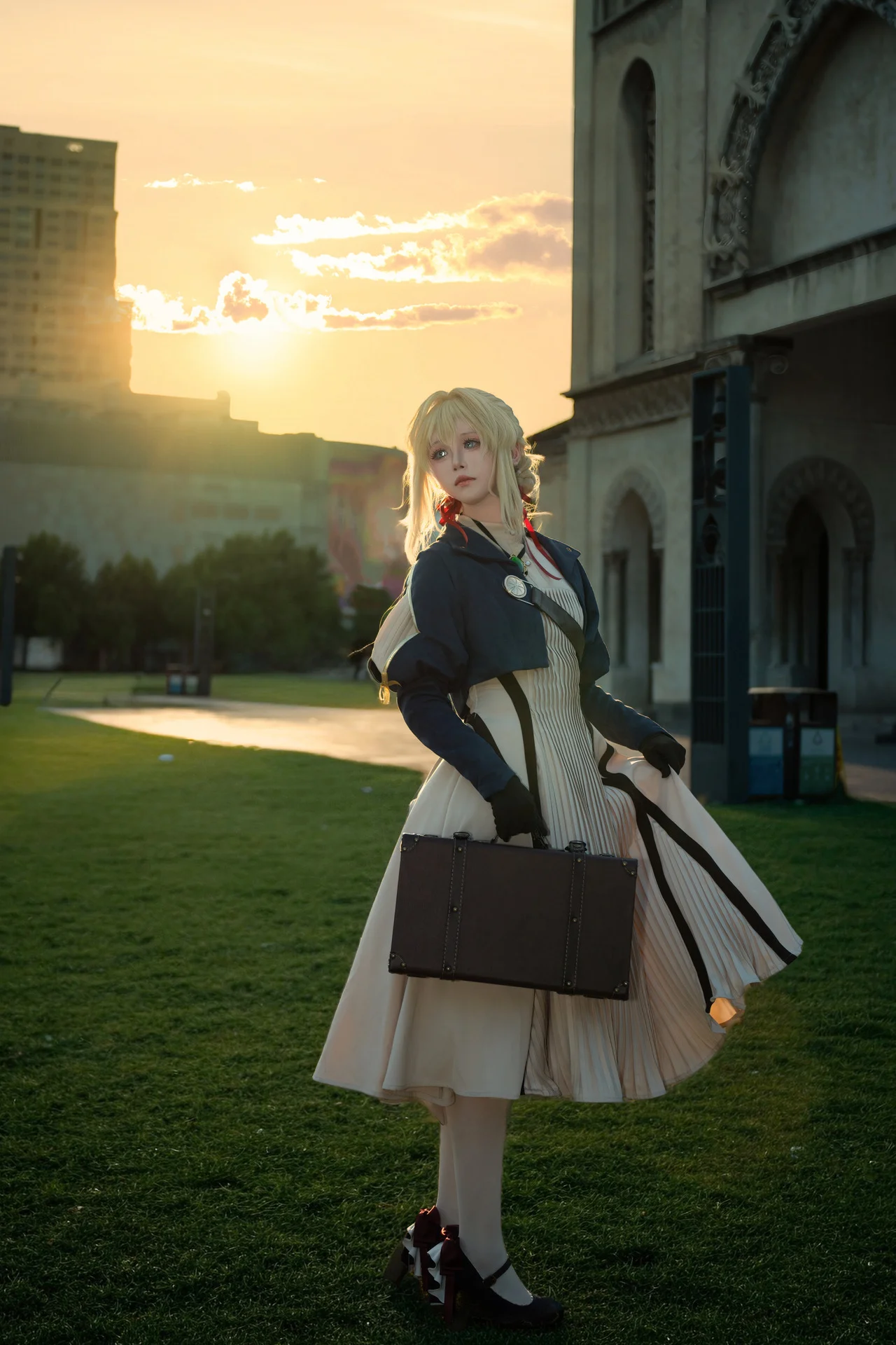 [Violet Evergarden cosplay] The Scribe of Violet Evergarden: The Daily Life of Mechanical Arms and Letters - Image 8