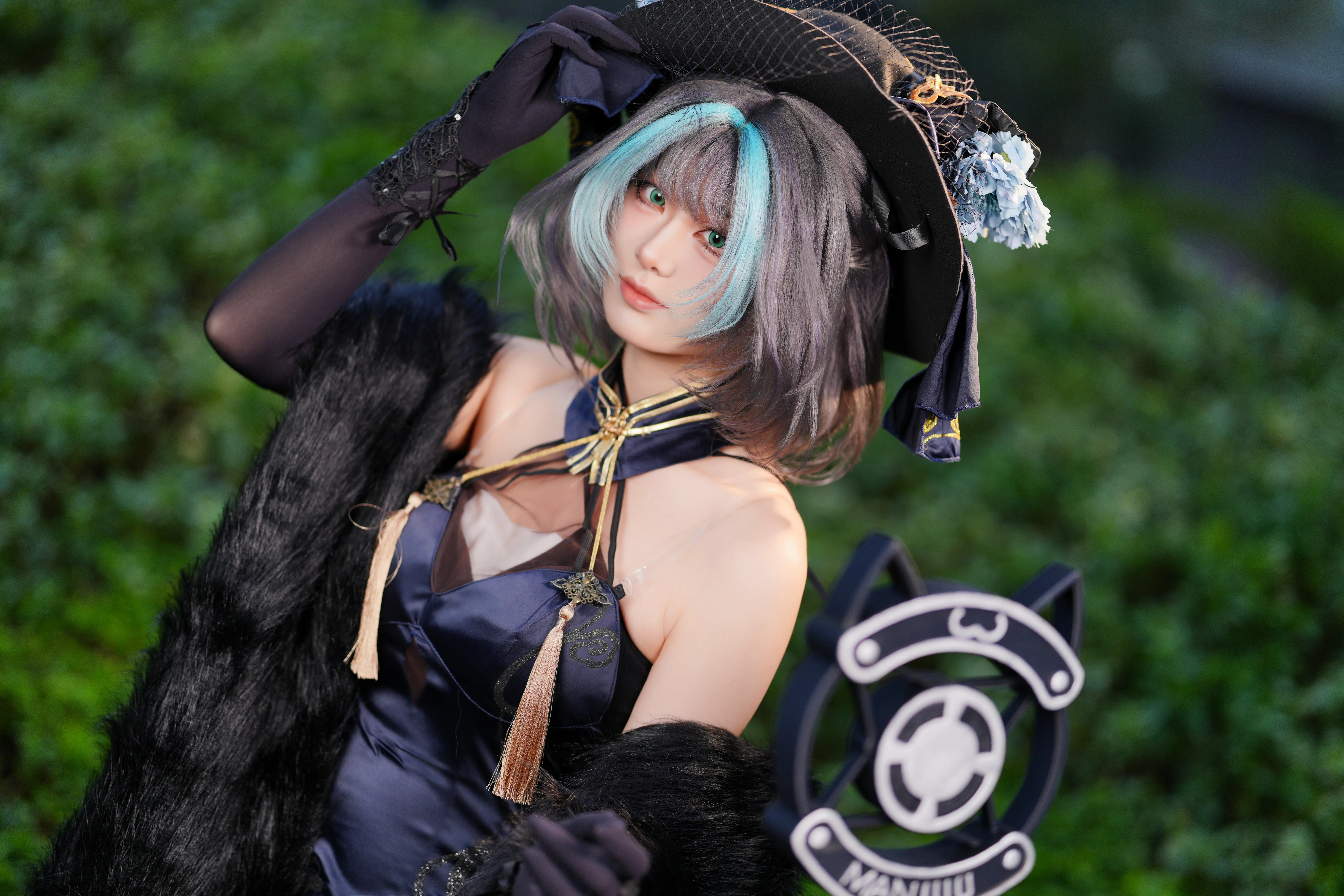 【柴郡cos】碧蓝航线柴郡音乐绚烂，萤火虫外场随拍 - 第 1 张