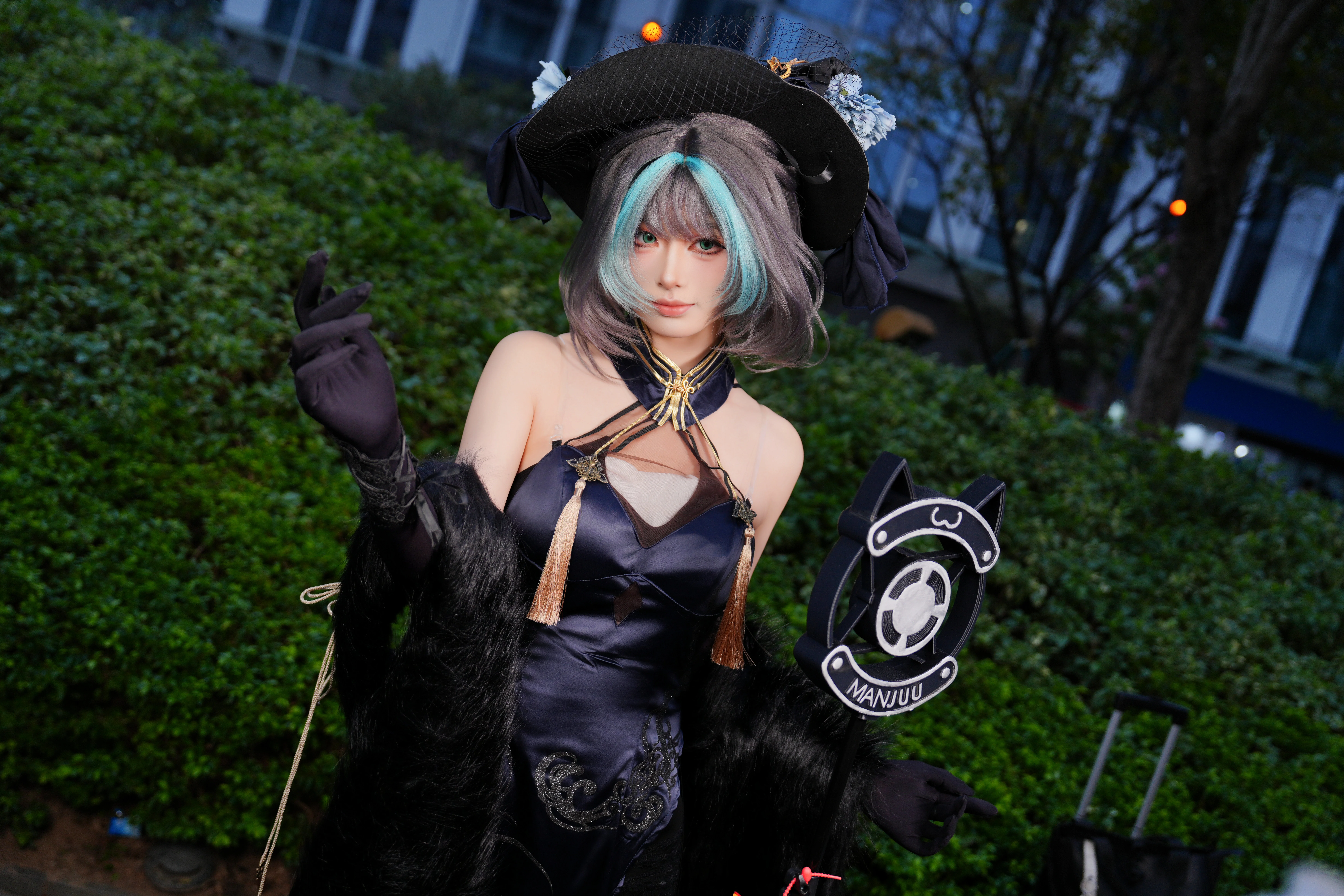 【柴郡cos】碧蓝航线柴郡音乐绚烂，萤火虫外场随拍 - 第 10 张
