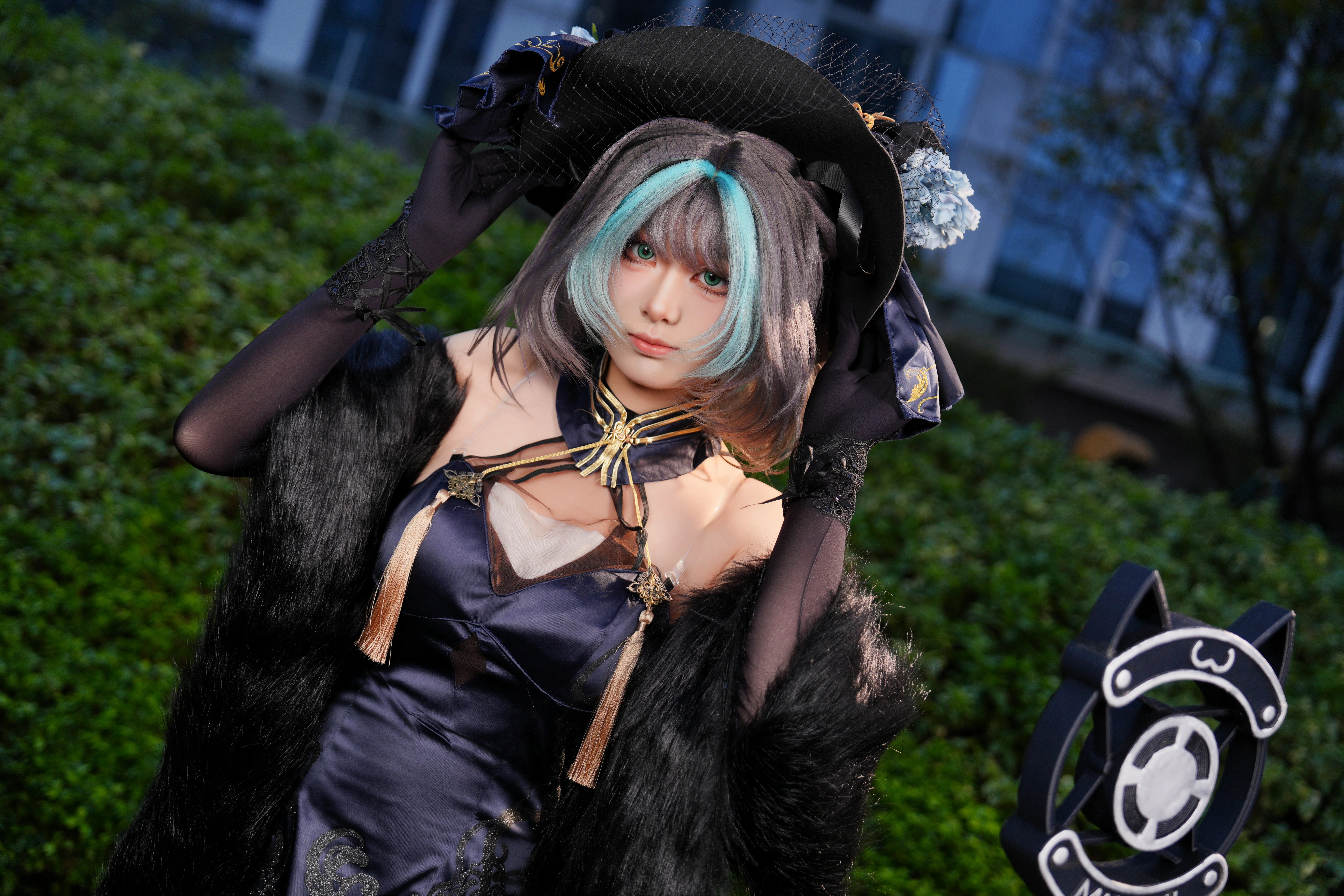 【柴郡cos】碧蓝航线柴郡音乐绚烂，萤火虫外场随拍 - 第 4 张
