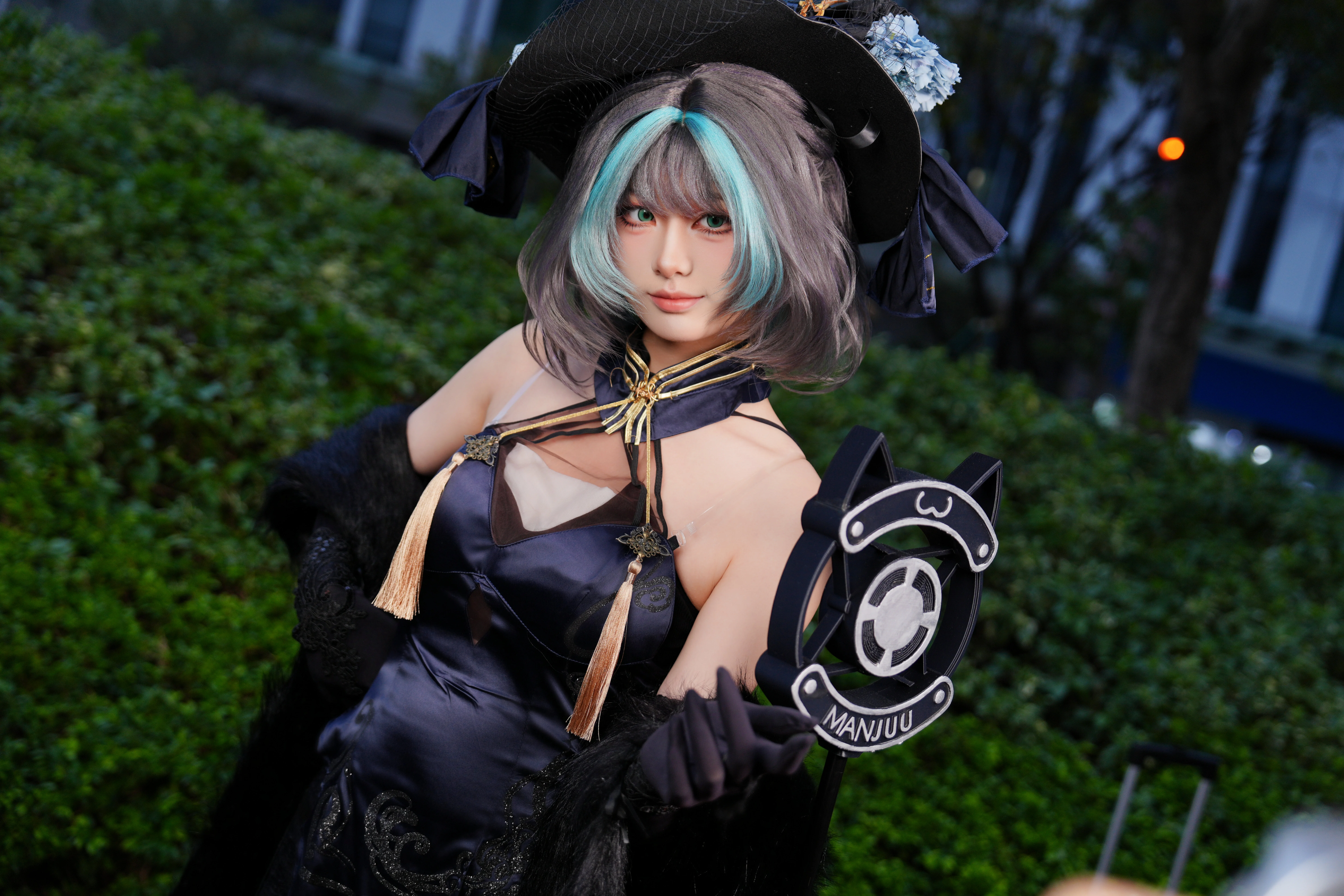 【柴郡cos】碧蓝航线柴郡音乐绚烂，萤火虫外场随拍 - 第 5 张