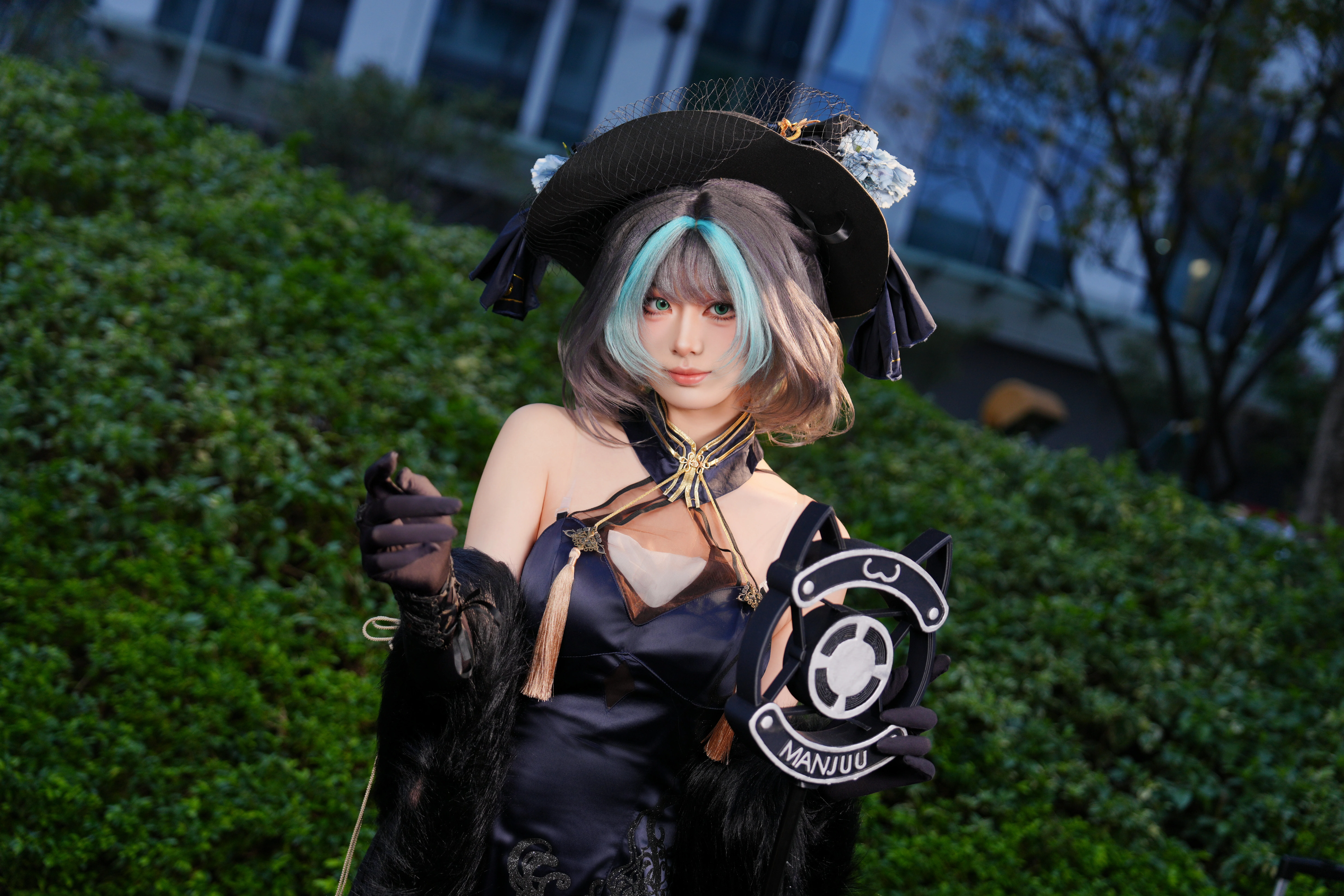 【柴郡cos】碧蓝航线柴郡音乐绚烂，萤火虫外场随拍 - 第 6 张