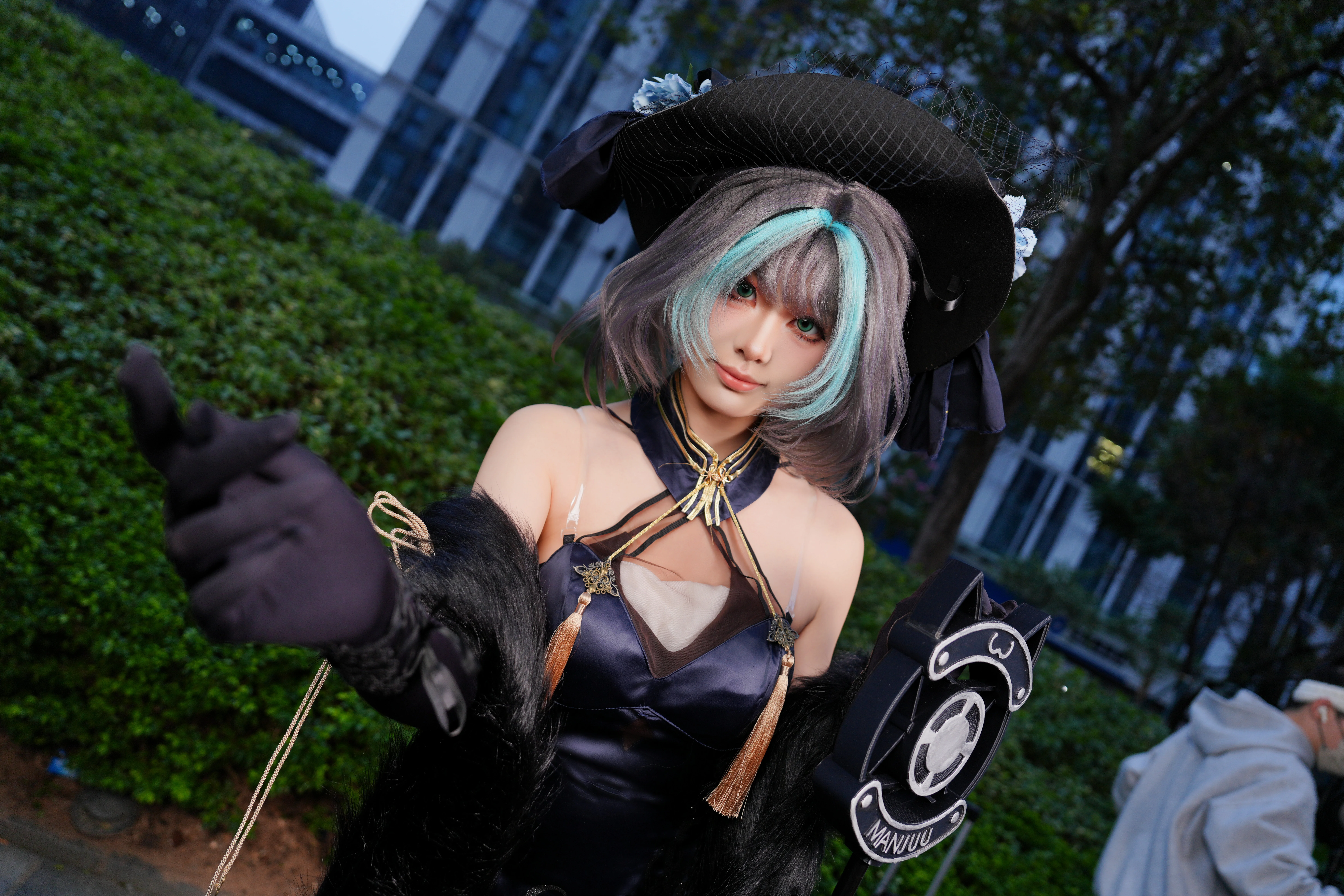 【柴郡cos】碧蓝航线柴郡音乐绚烂，萤火虫外场随拍 - 第 9 张