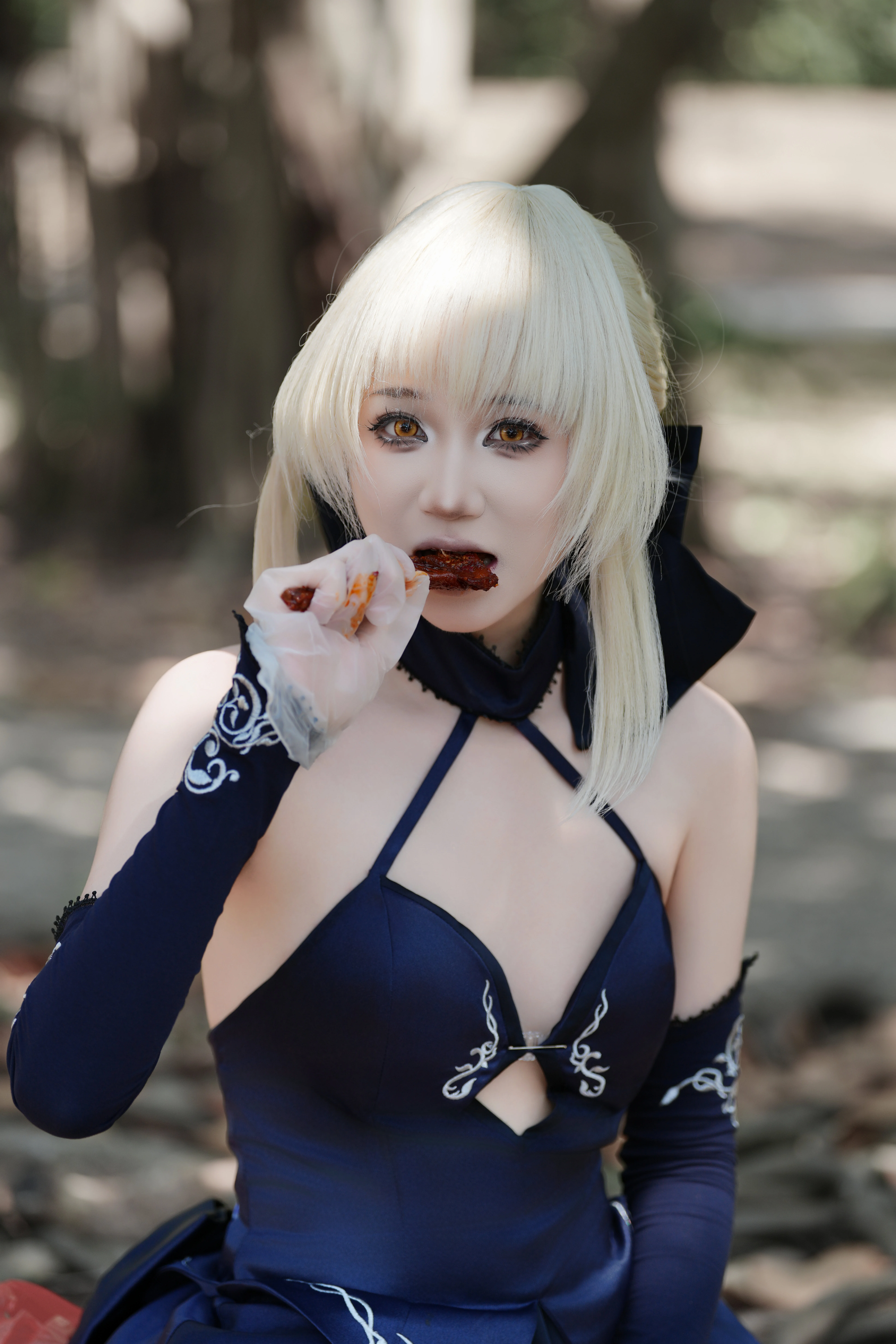 【阿尔托莉雅黑呆cos】Fate中的叛逆骑士，海边的剑影 - 第 14 张
