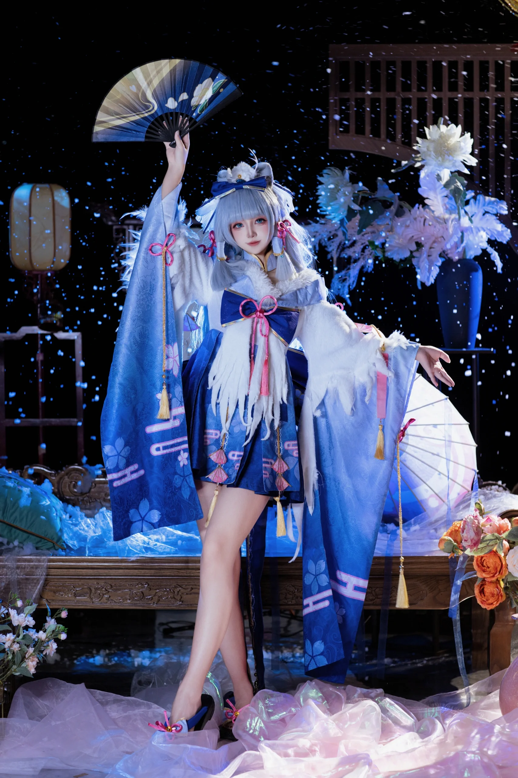 和风雪景下的静谧瞬间 - 第2张